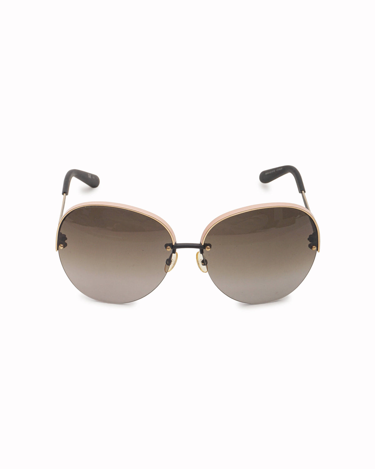 Dior Oversized Gradient Round Sunglasses