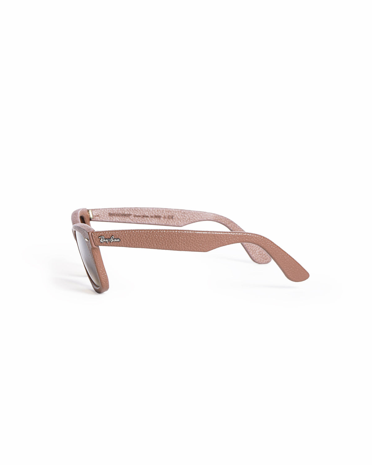 Ray-Ban Wayfarer Brown Leather Sunglasses