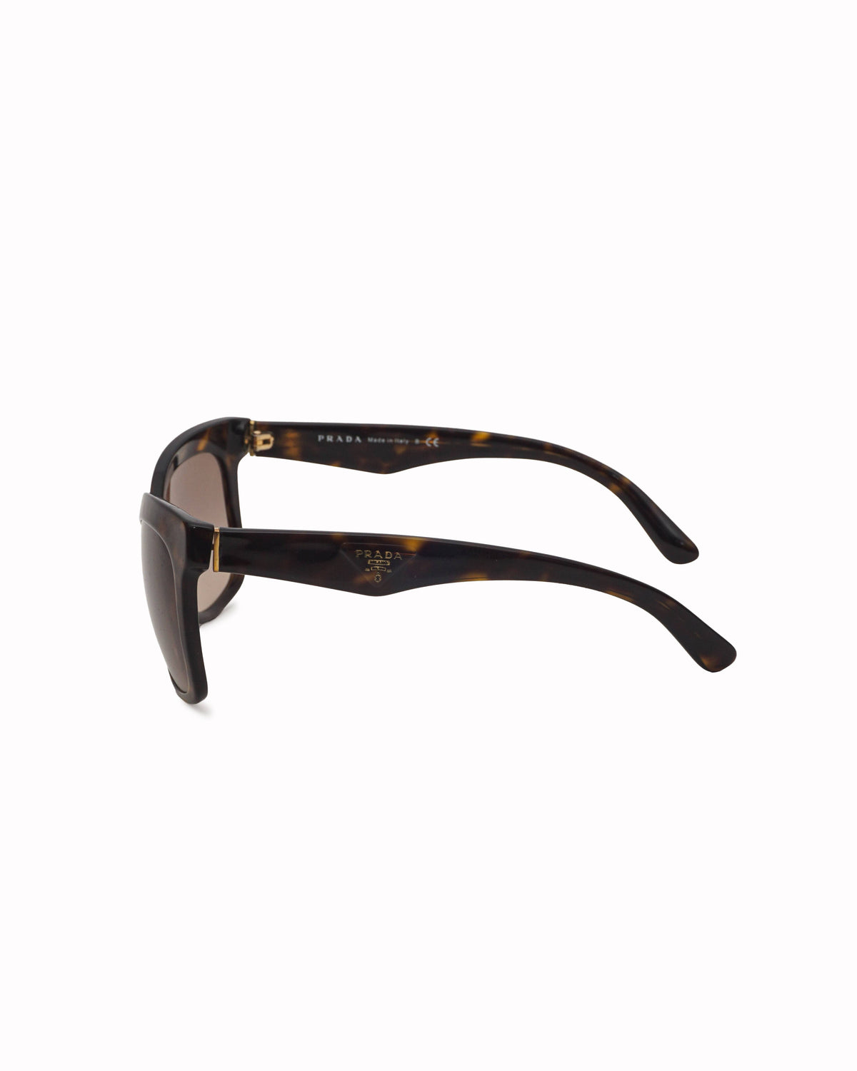 Prada Tortoiseshell Acetate Oversized Sunglasses