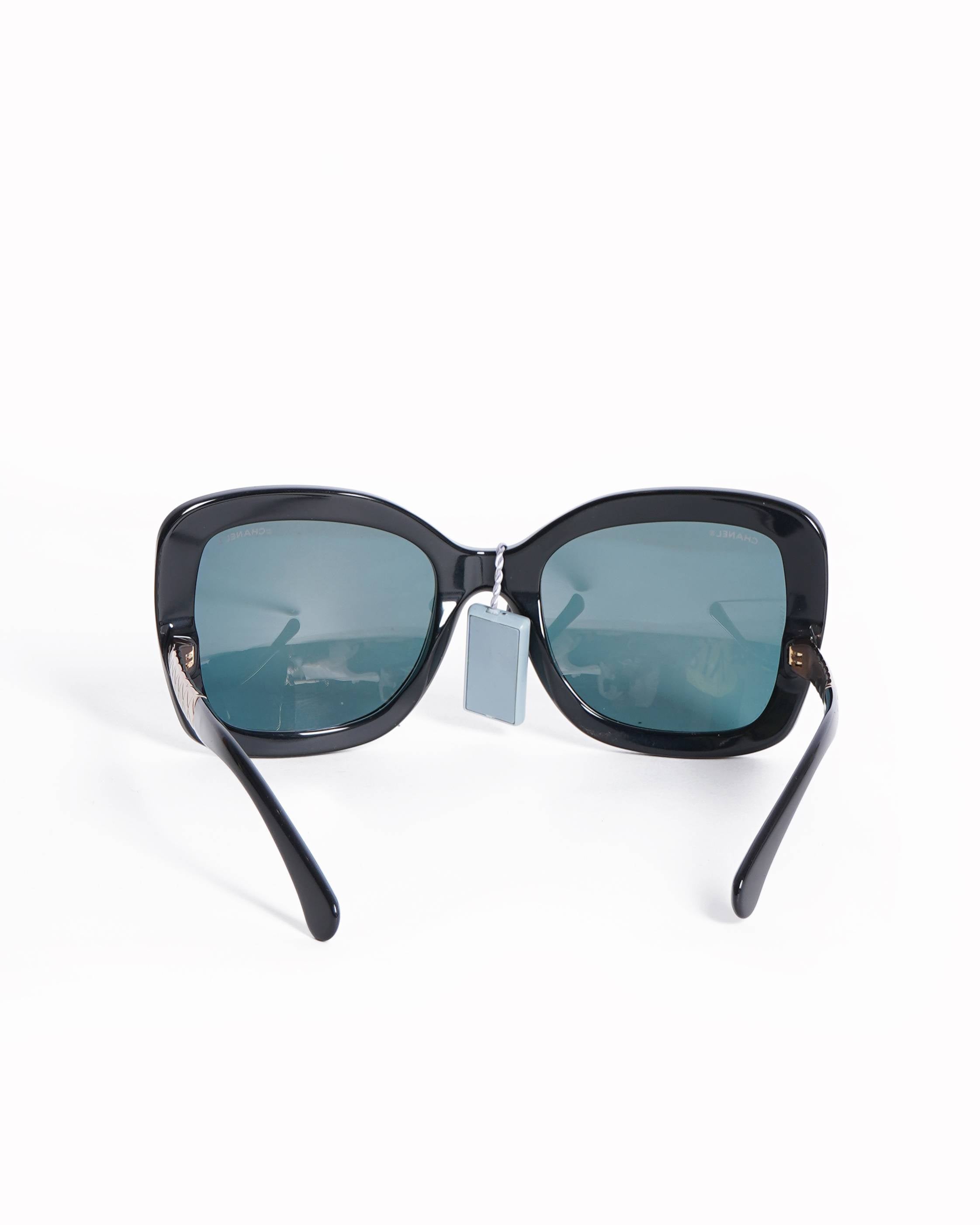 New Chanel black butterfly sunglasses