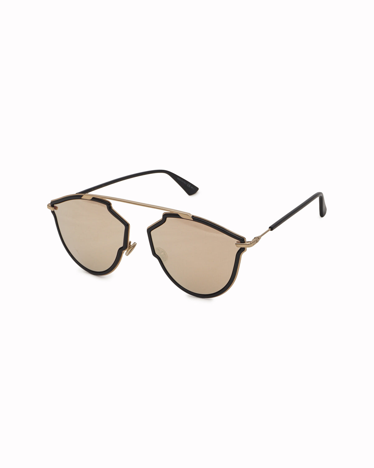 Christian Dior Reflected Black & Gold Sunglasses
