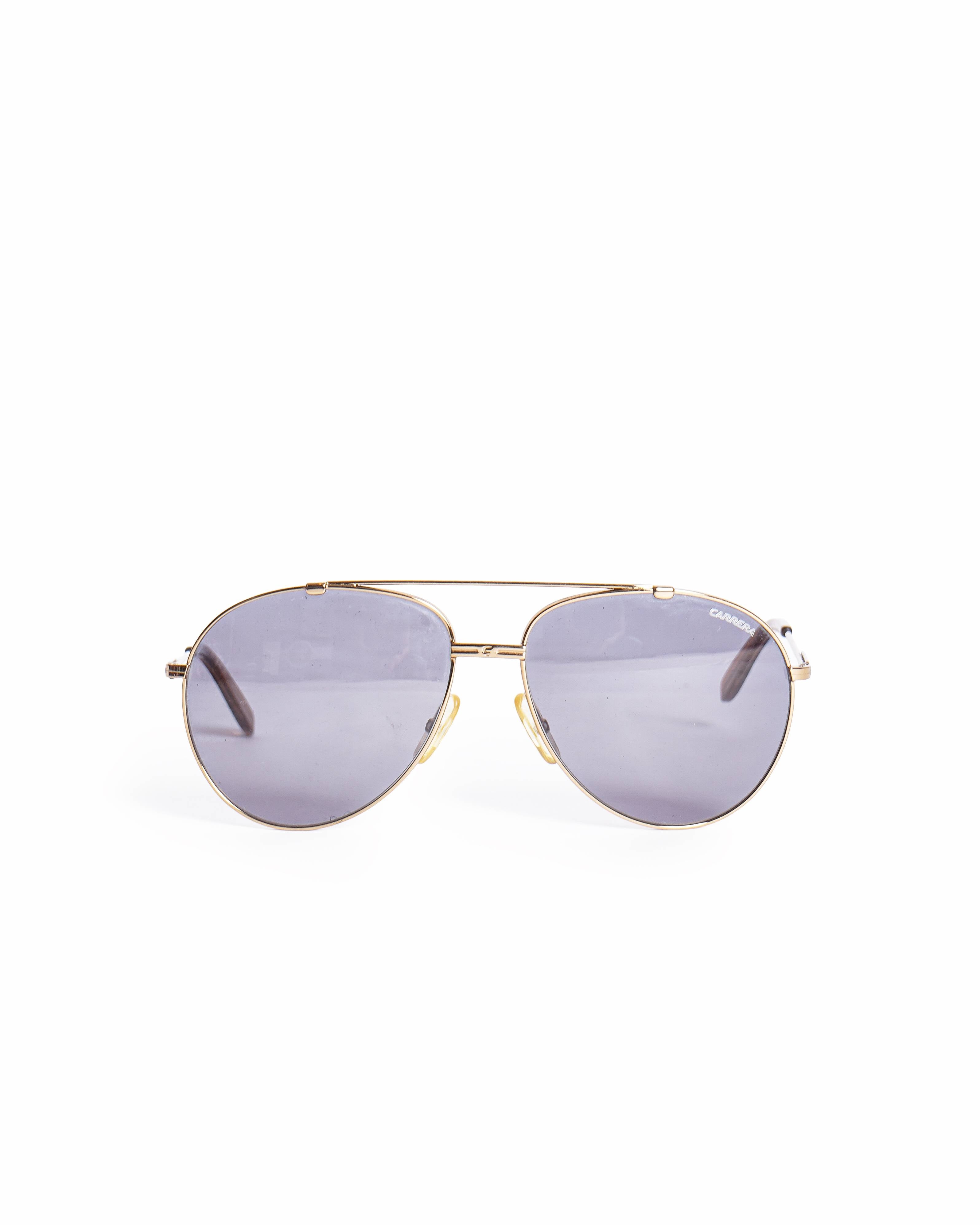 Carrera Men's Gold-Tone Aviator Sunglasses