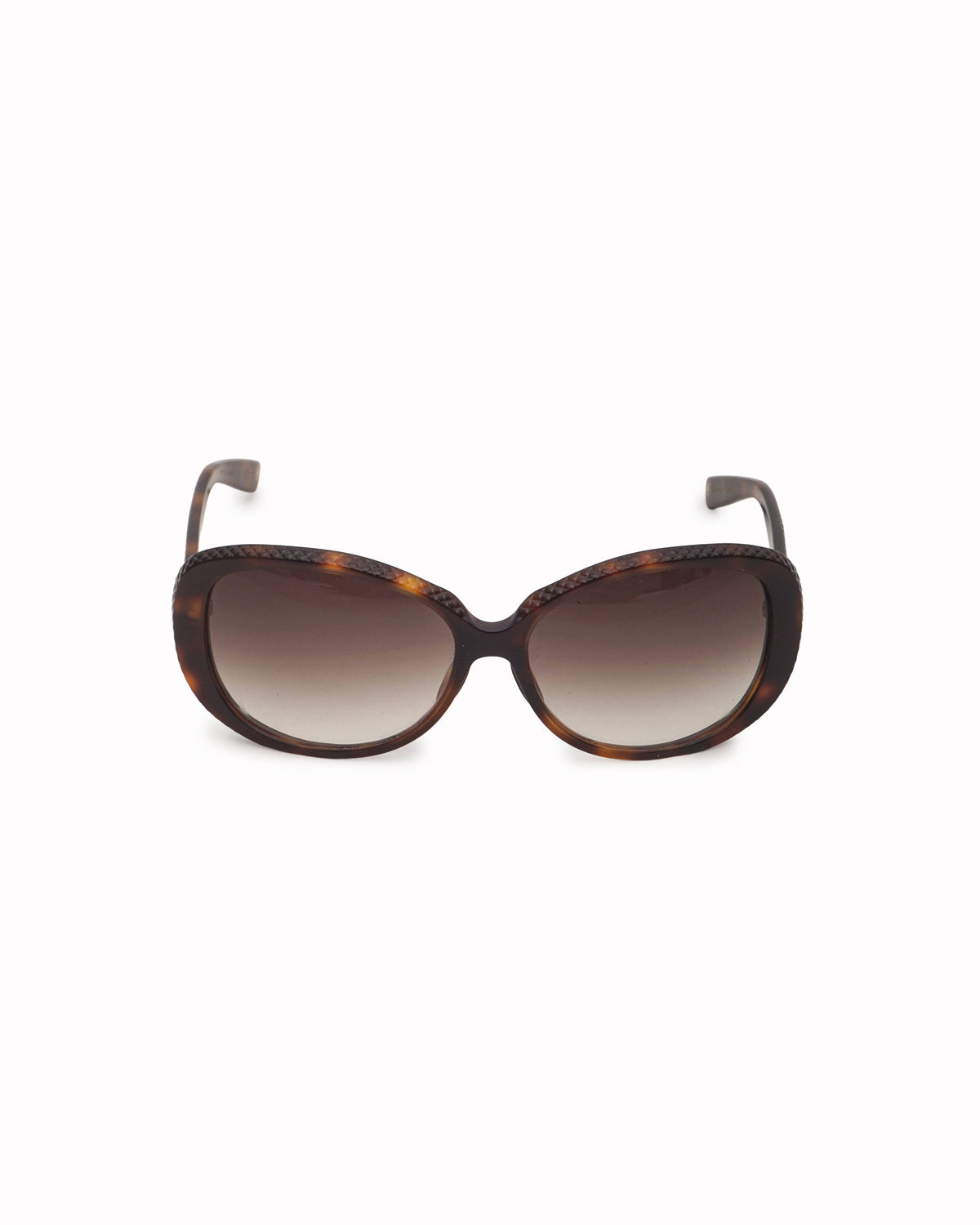 Bottega Veneta Tortoiseshell Intrecciato Sunglasses