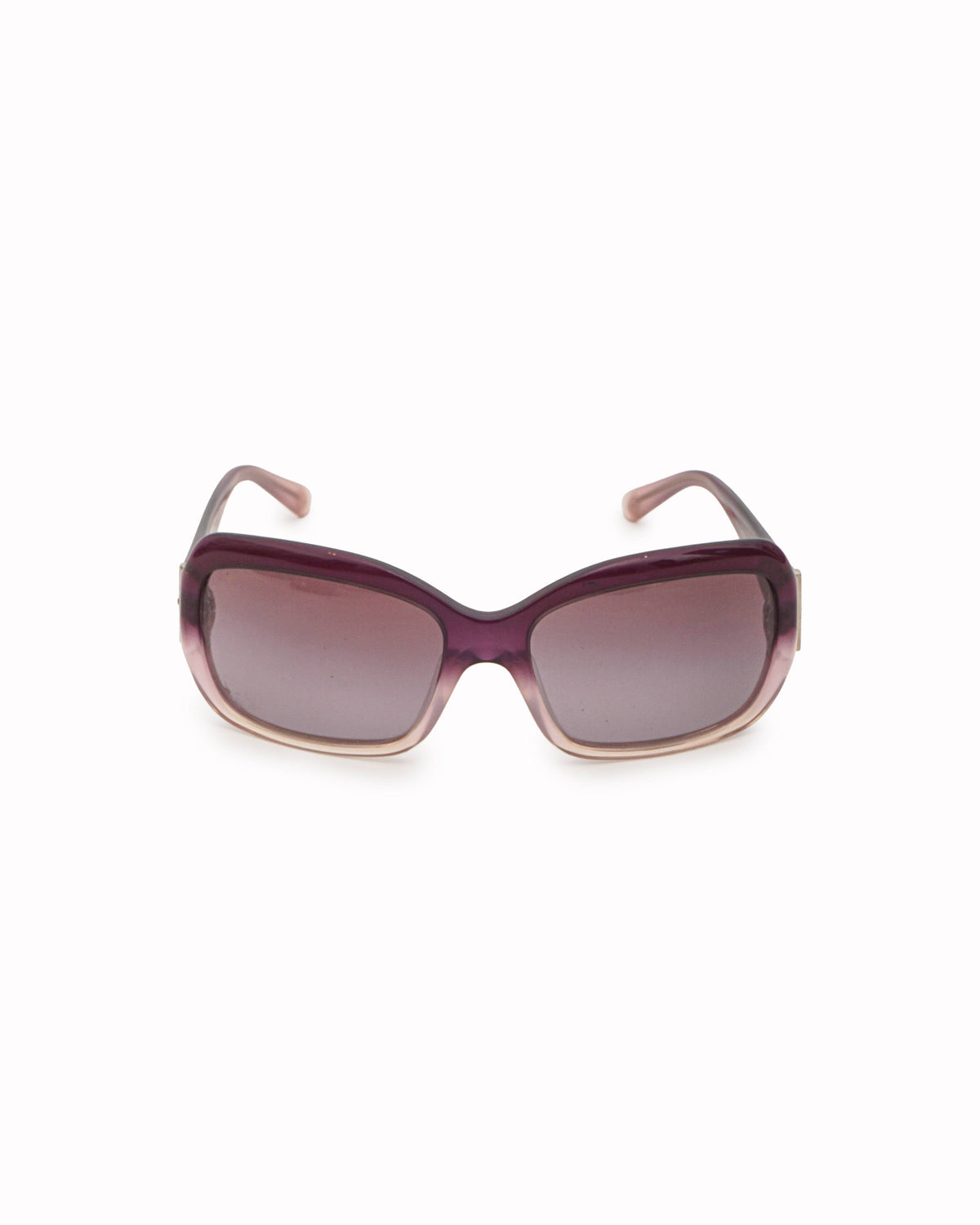 Bvlgari Translucent Gradient Purple Sunglasses