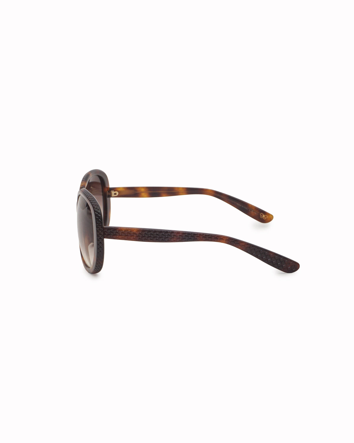Bottega Veneta Tortoiseshell Intrecciato Sunglasses