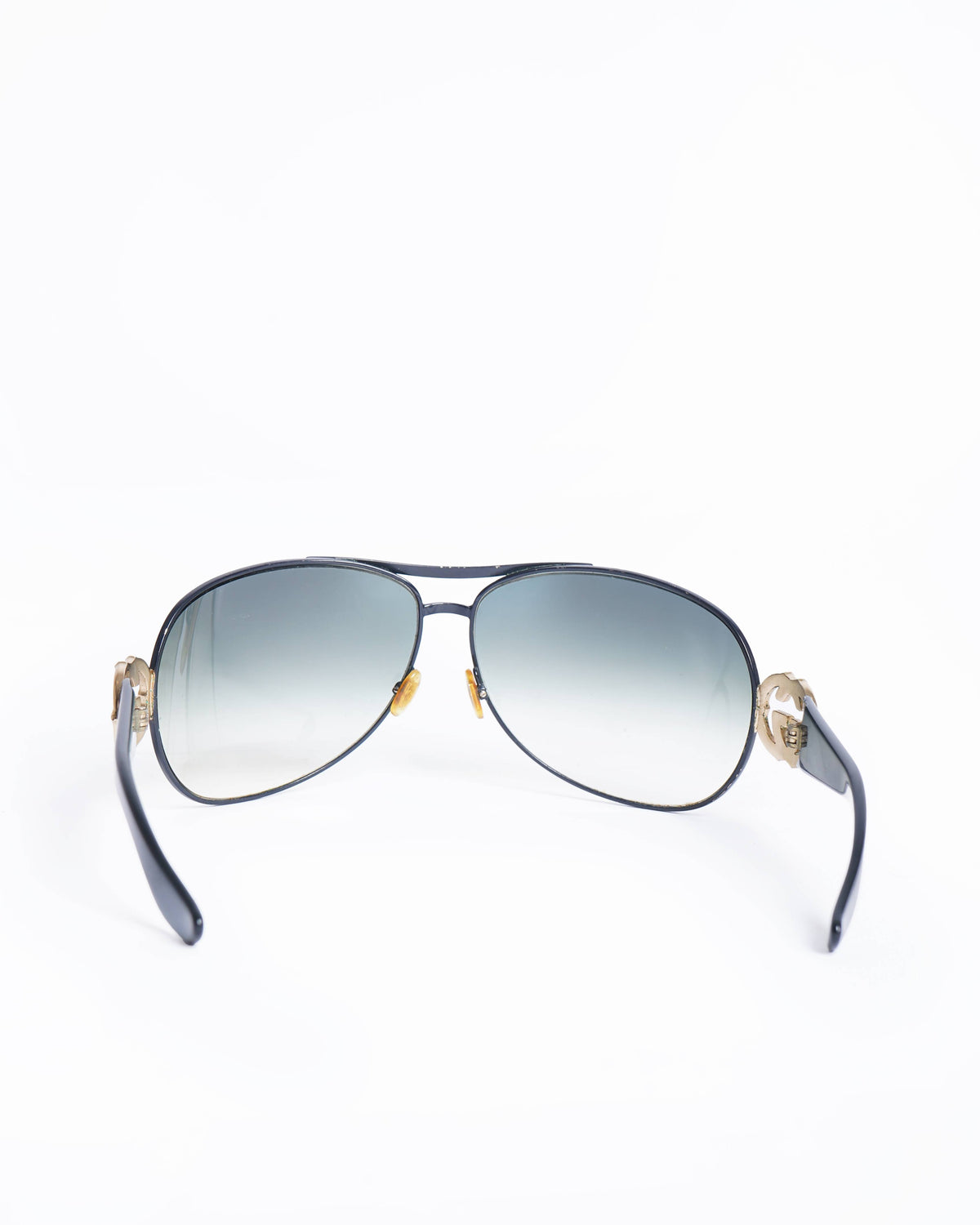 Gucci logo Sunglasses in black