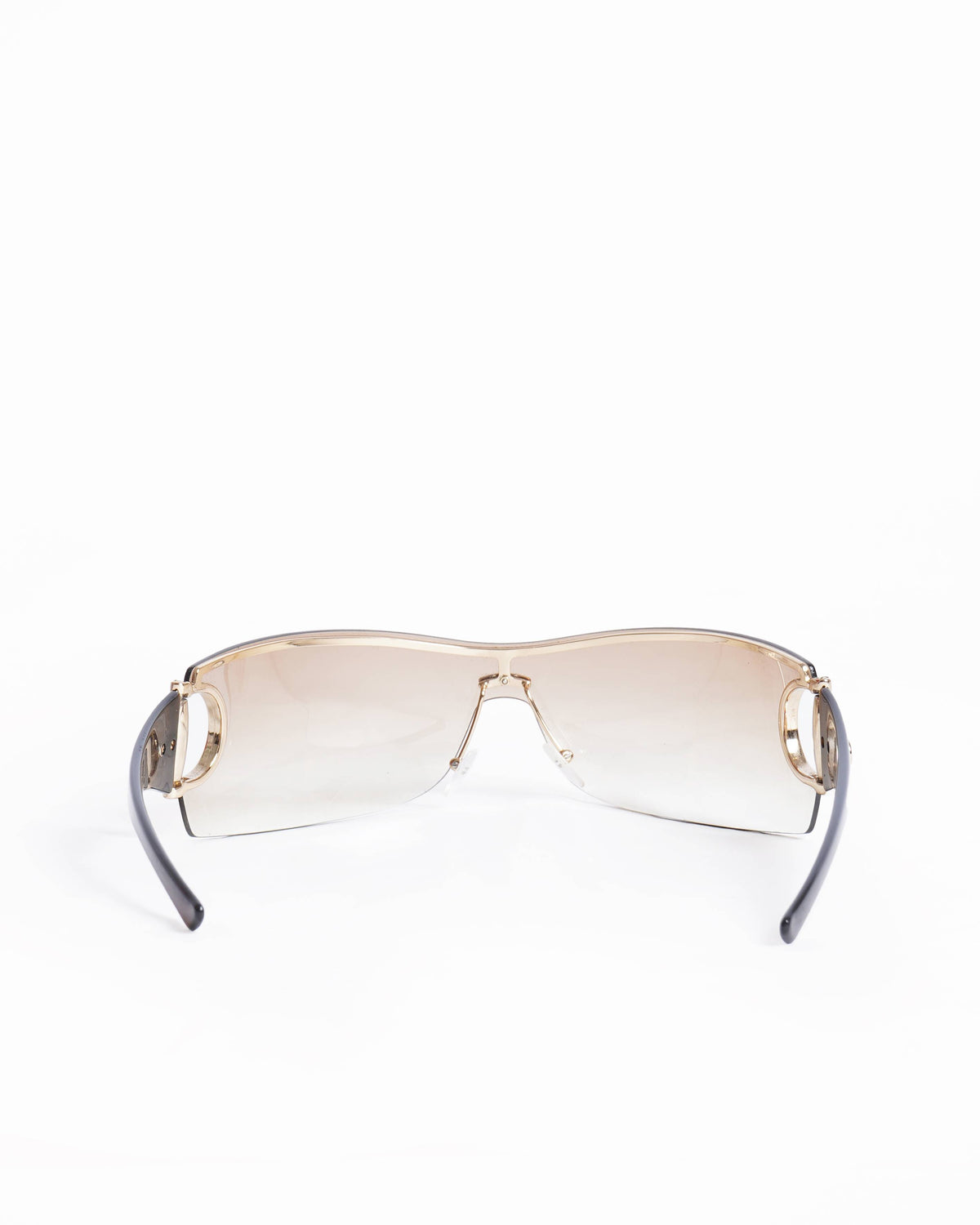 Gucci Rimless Sunglasses in Brown