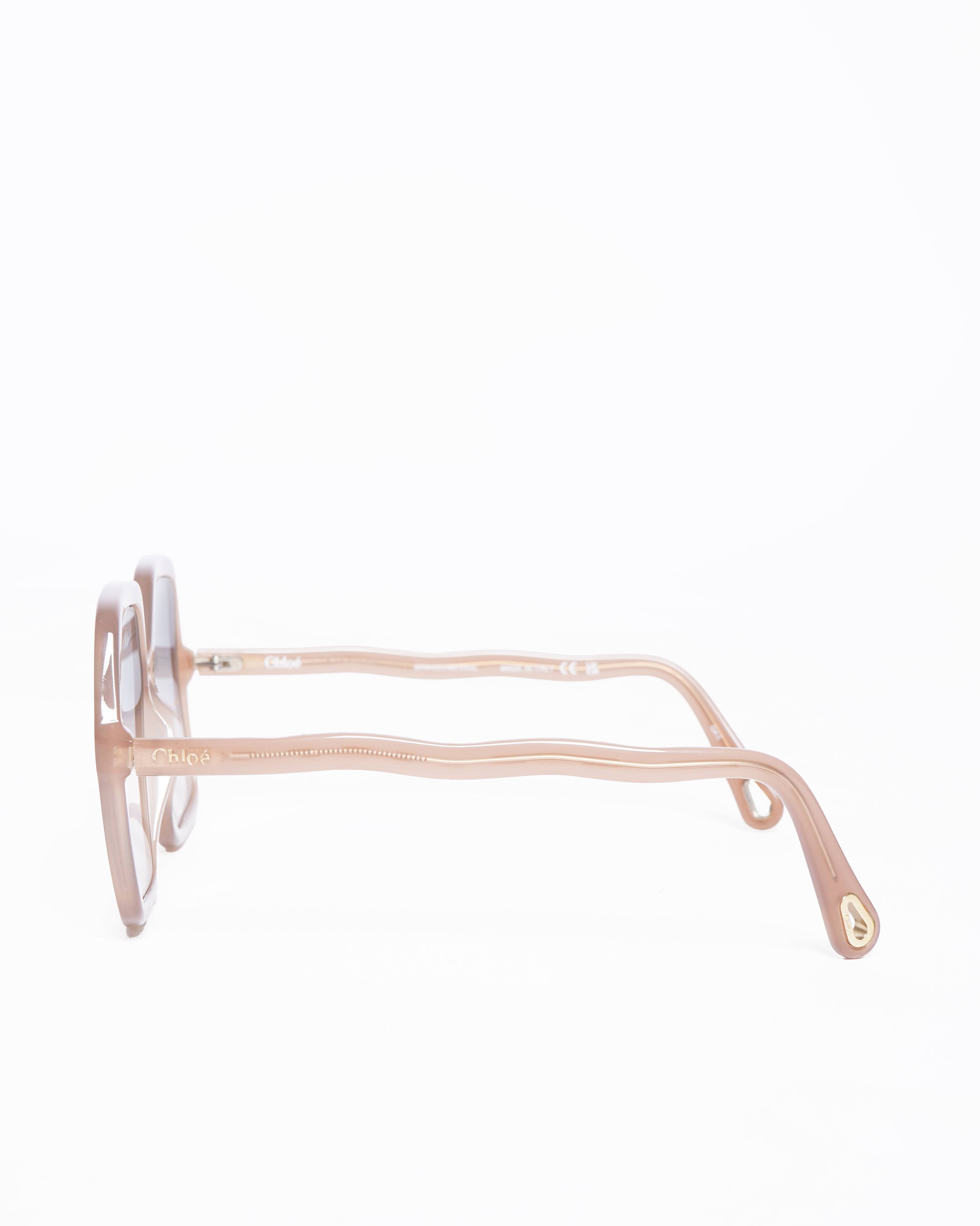 Chloé Women's Light Pink Sunglasses