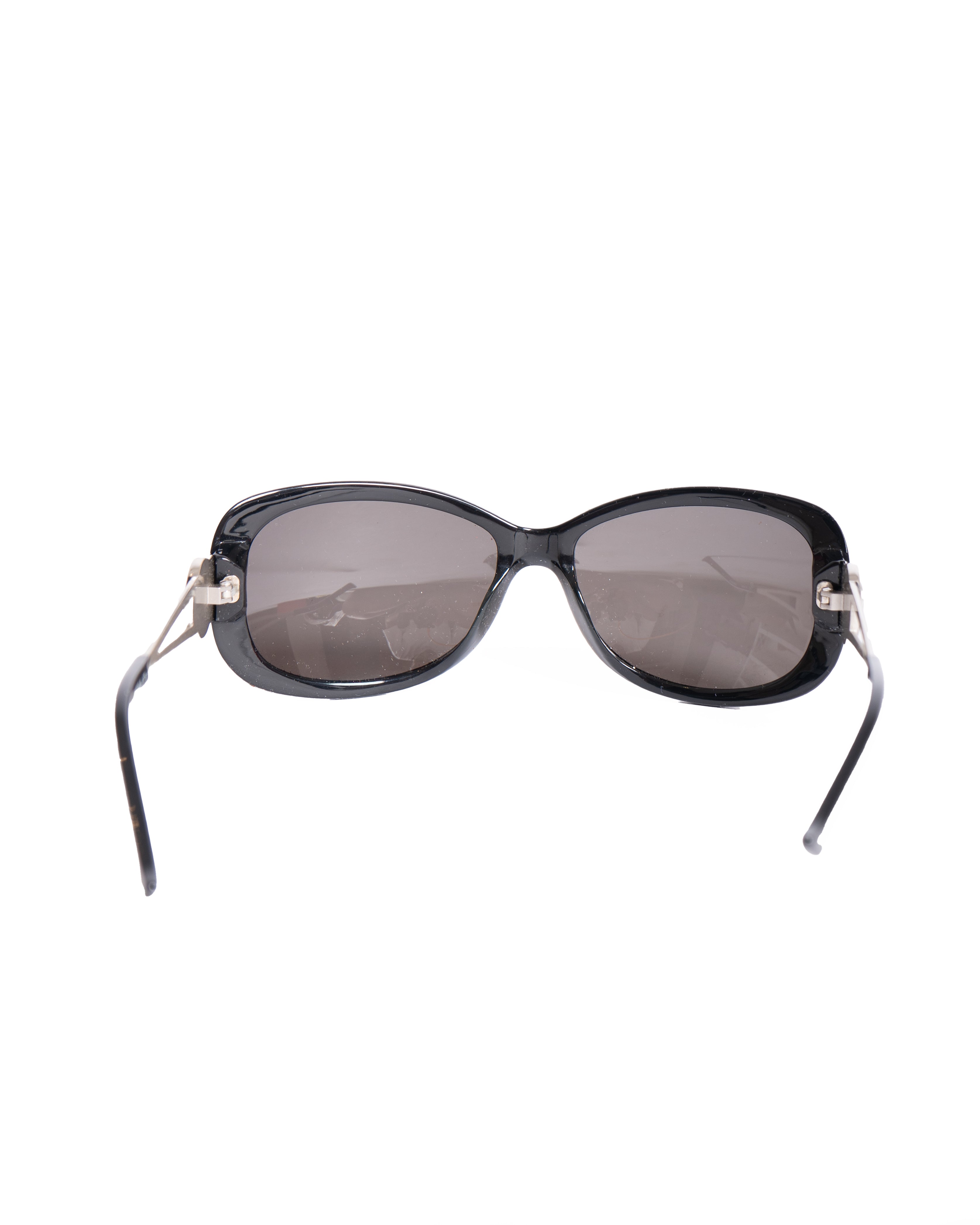 Aigner black logo frame sunglasses