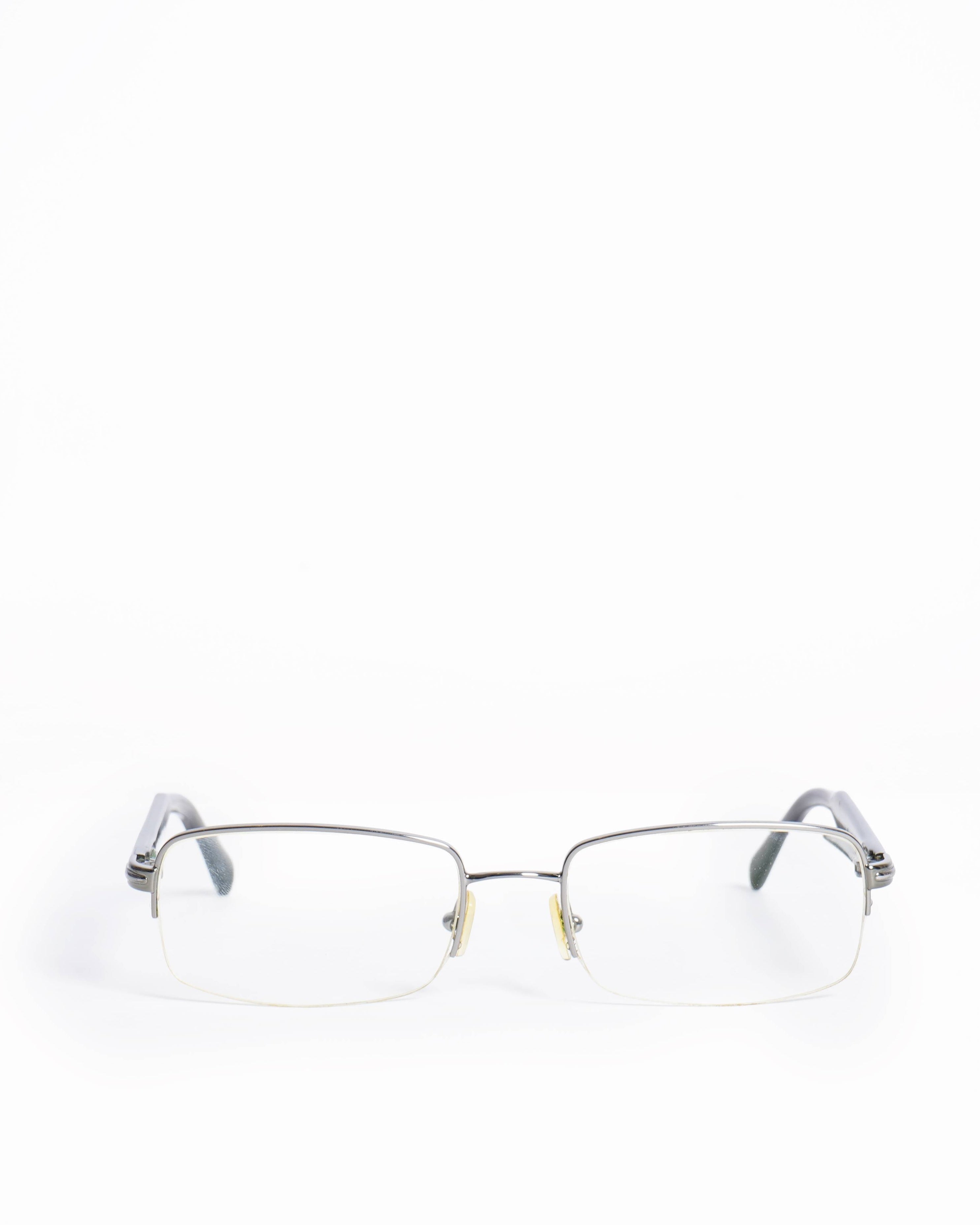 Prada Semi-Rimless Metal Optical Glasses