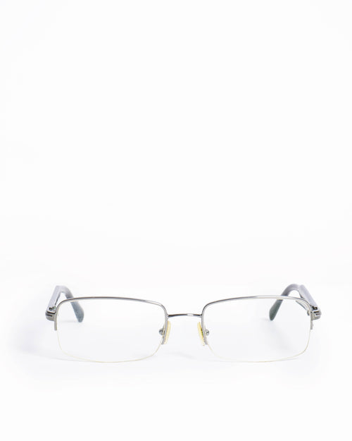 Prada Semi-Rimless Metal Optical Glasses