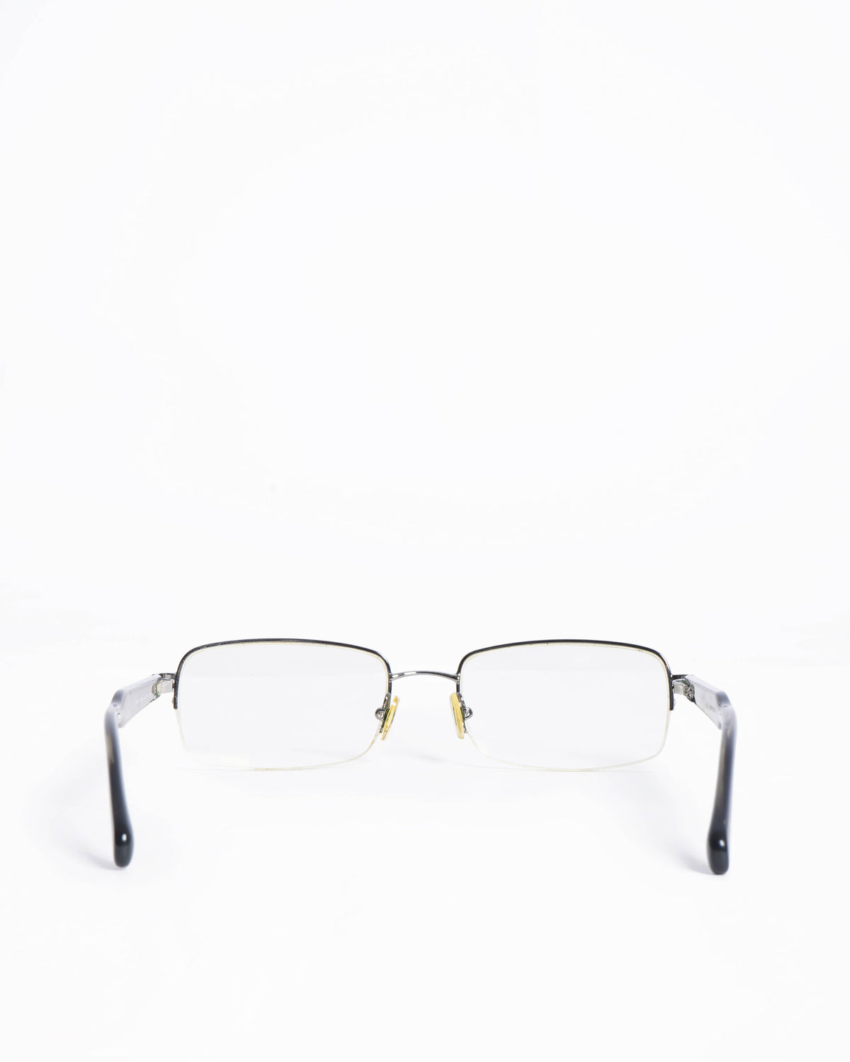 Prada Semi-Rimless Metal Optical Glasses