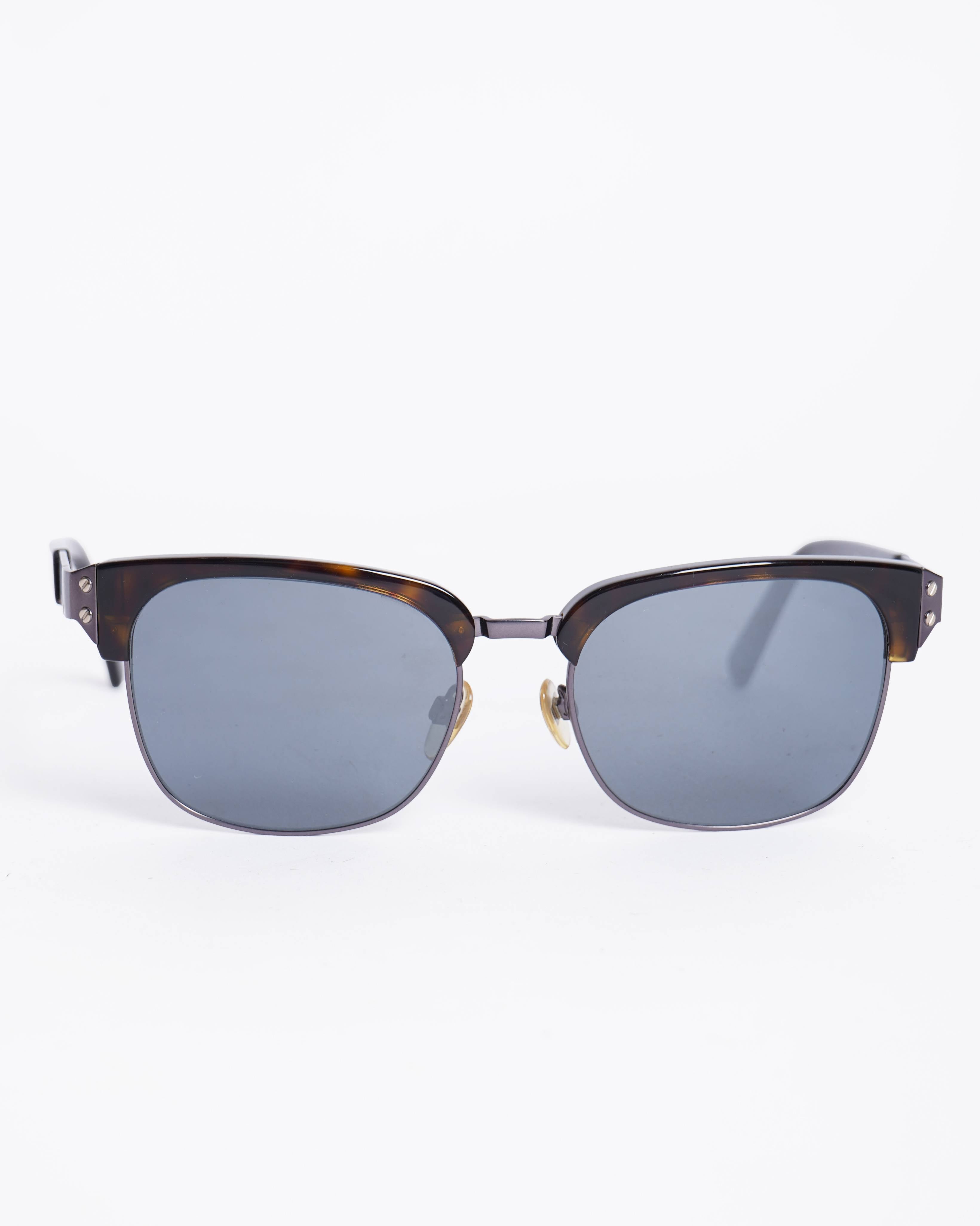 Diesel Rectangular Sunglasses in Havana Brown