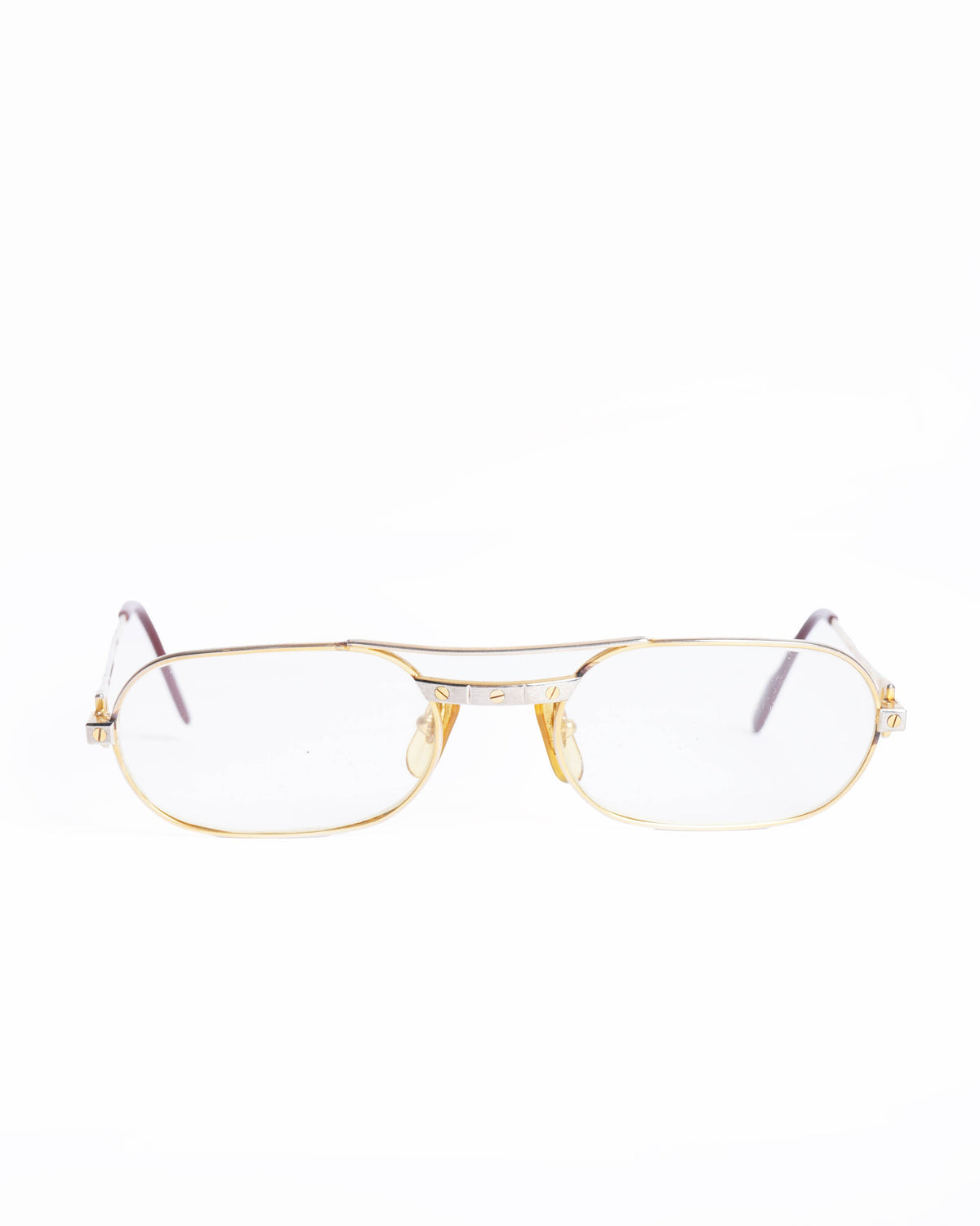 Vintage Cartier 22k gold plated Louis Vendome Optical Glasses