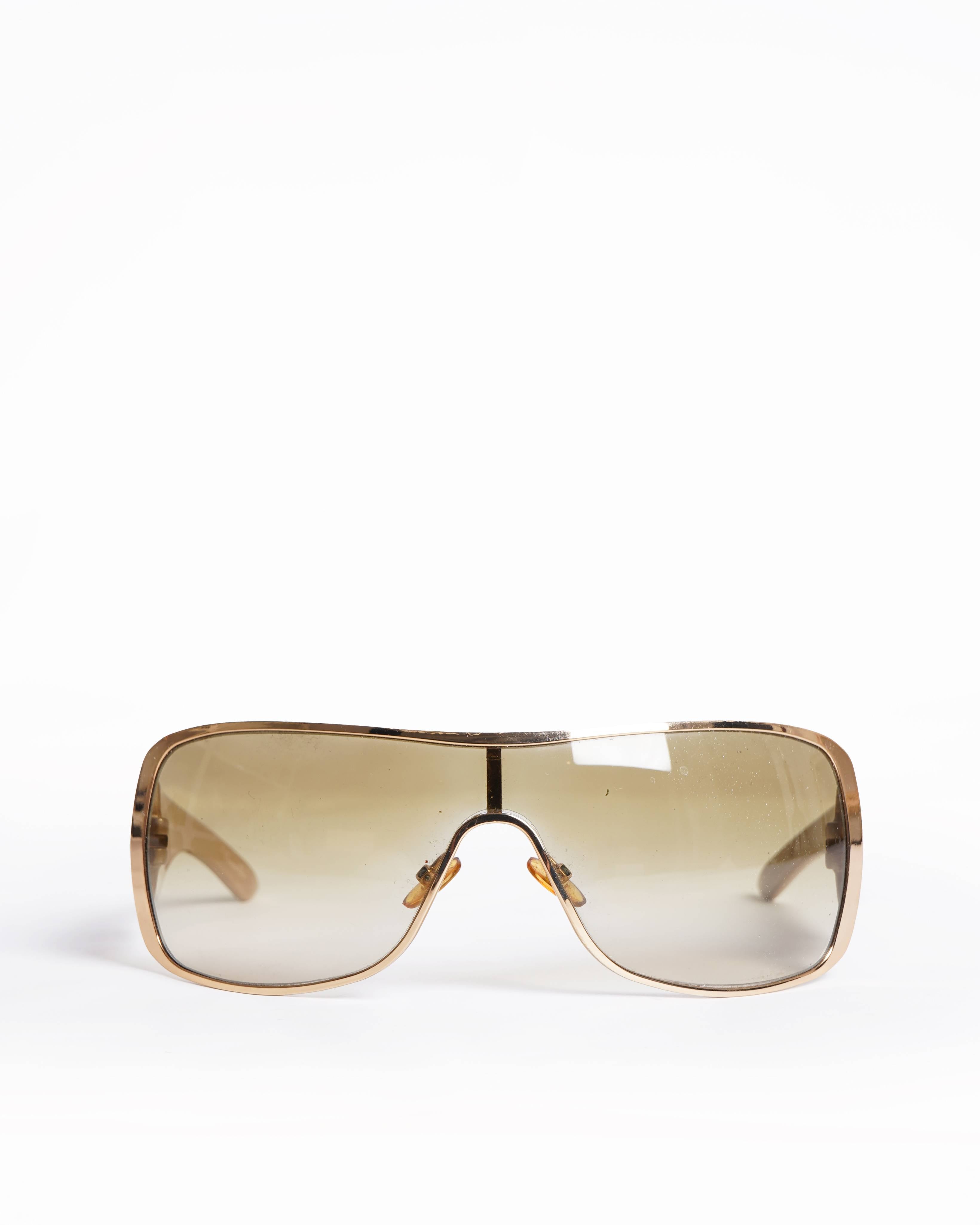 Christian Dior Golden Sunglasses