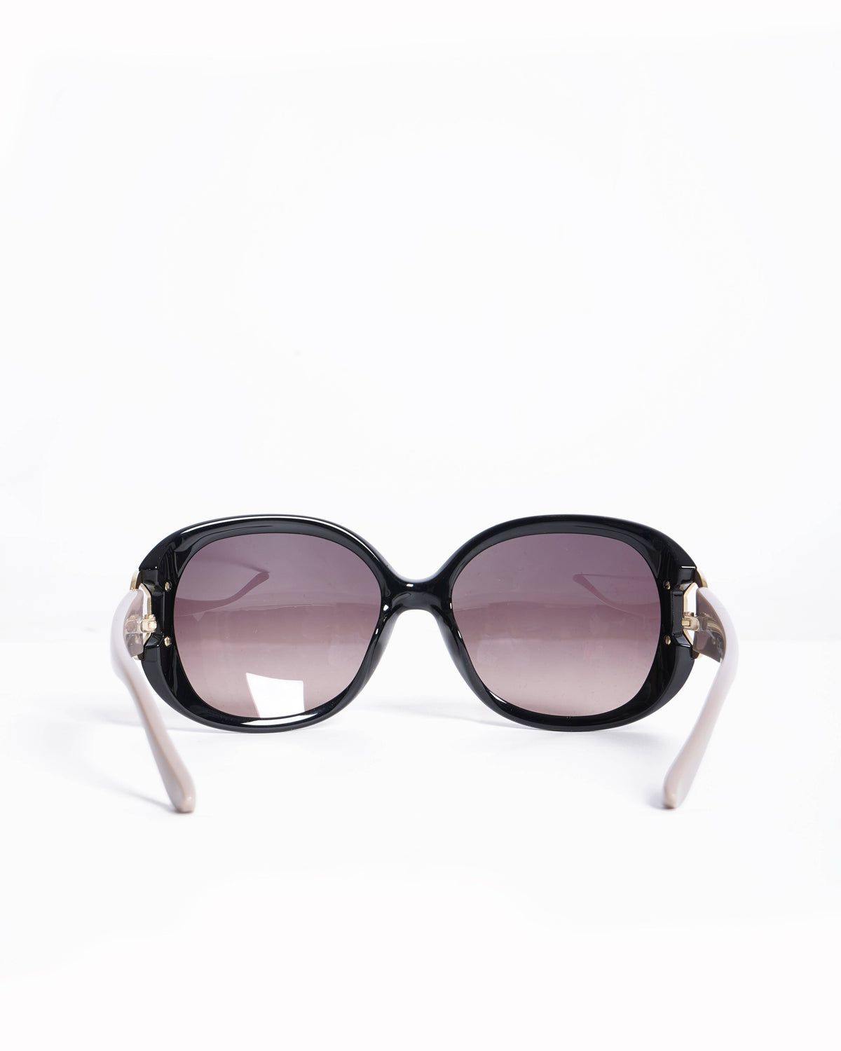 New Salvatore Ferragamo Oversized Black Frame Sunglasses