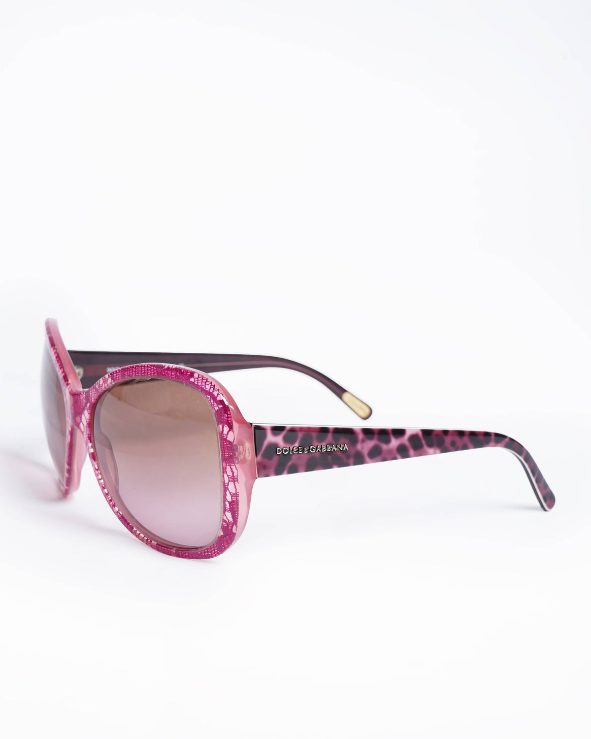 Dolce & Gabbana Women Wide Lense Sunglasses In Pink