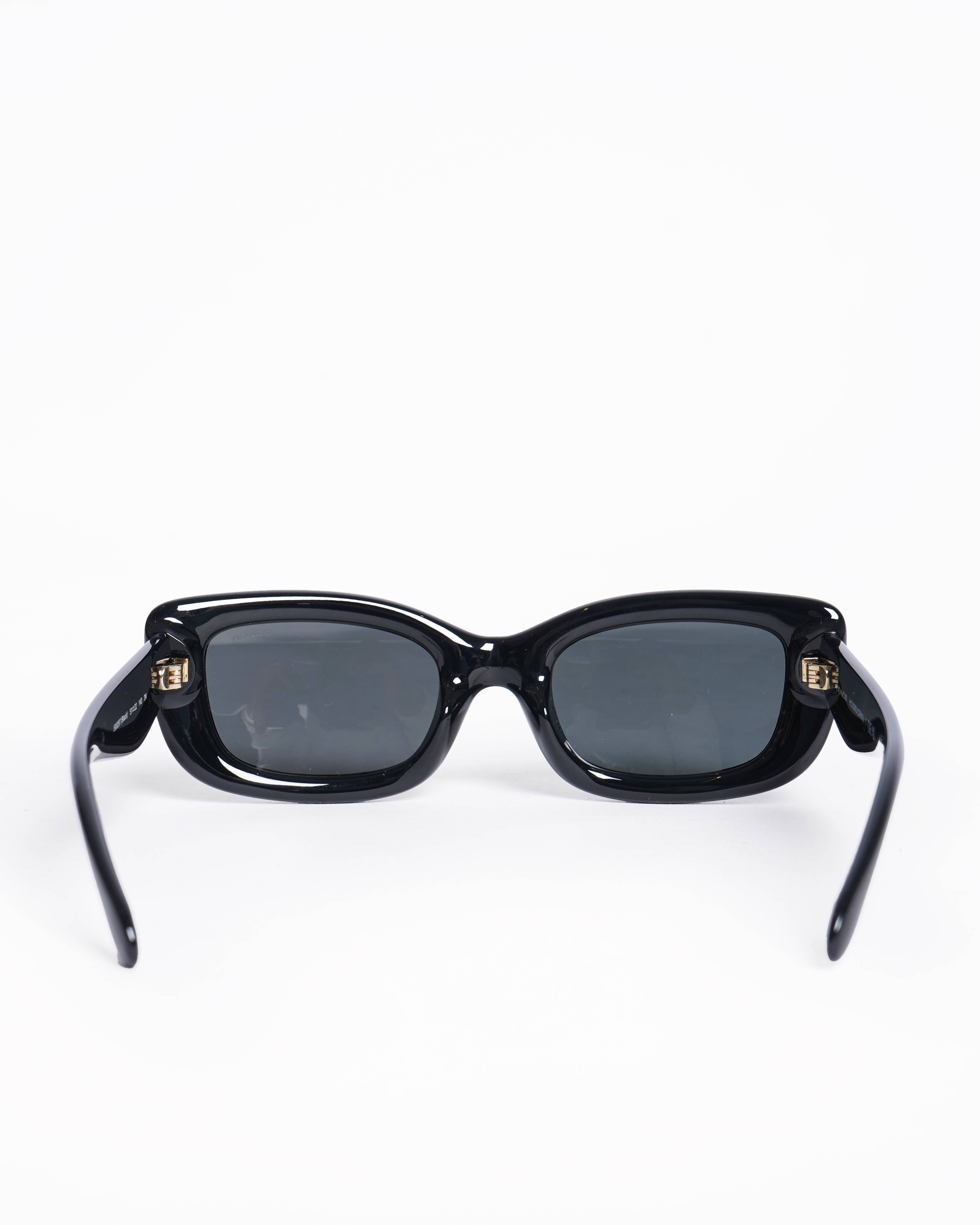 Coach Women's Rectangular Sunglasses In Black