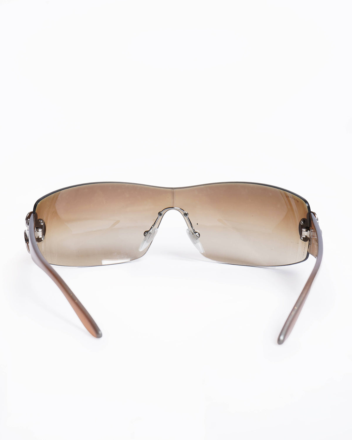 Vintage Bvlgari Acetate Shield Women Sunglasses