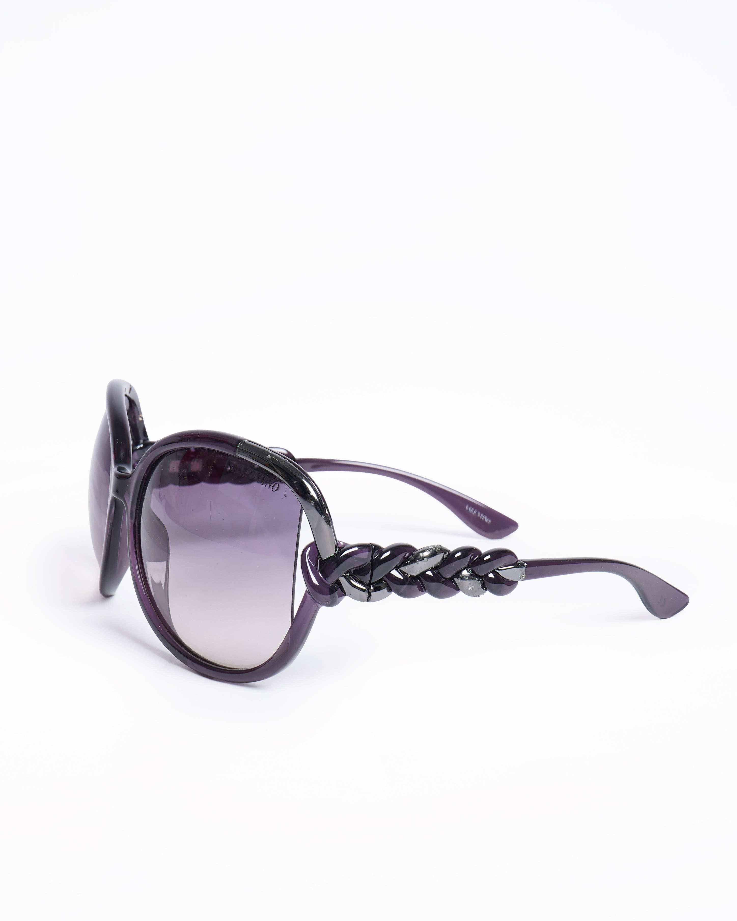 Valentino Women Oval Sunglasses