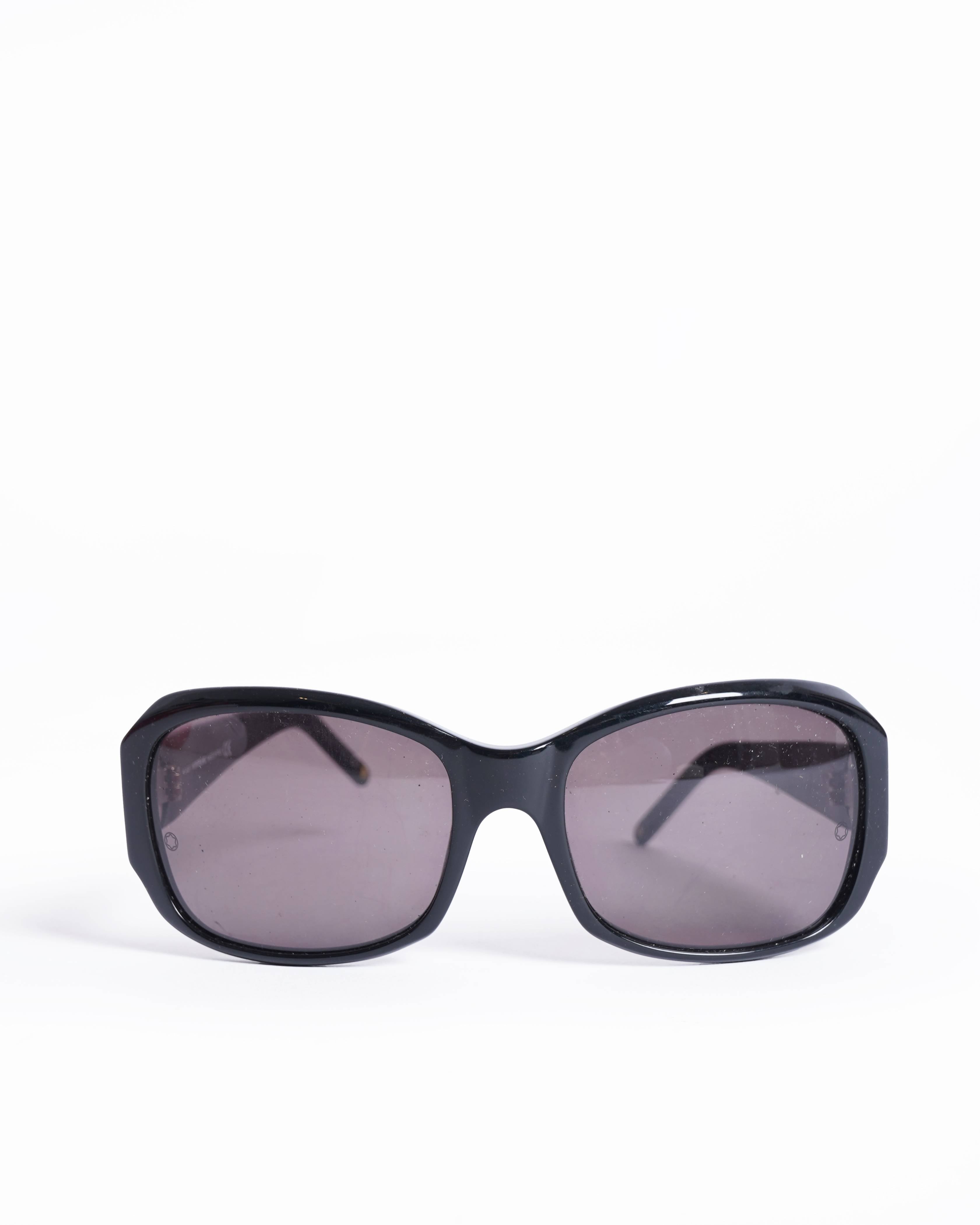 Montblanc Women's Wide Frame Sunglasses