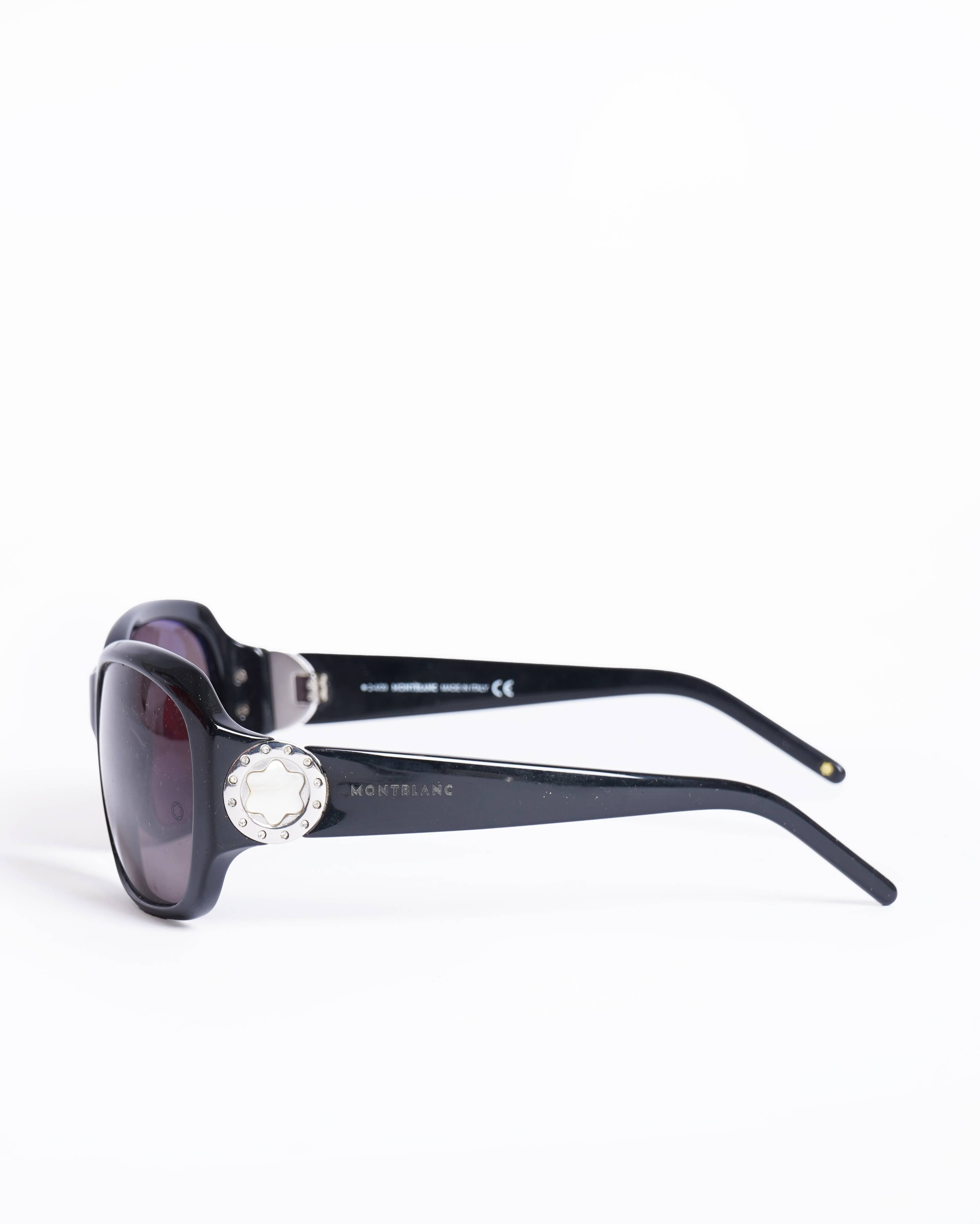 Montblanc Women's Wide Frame Sunglasses
