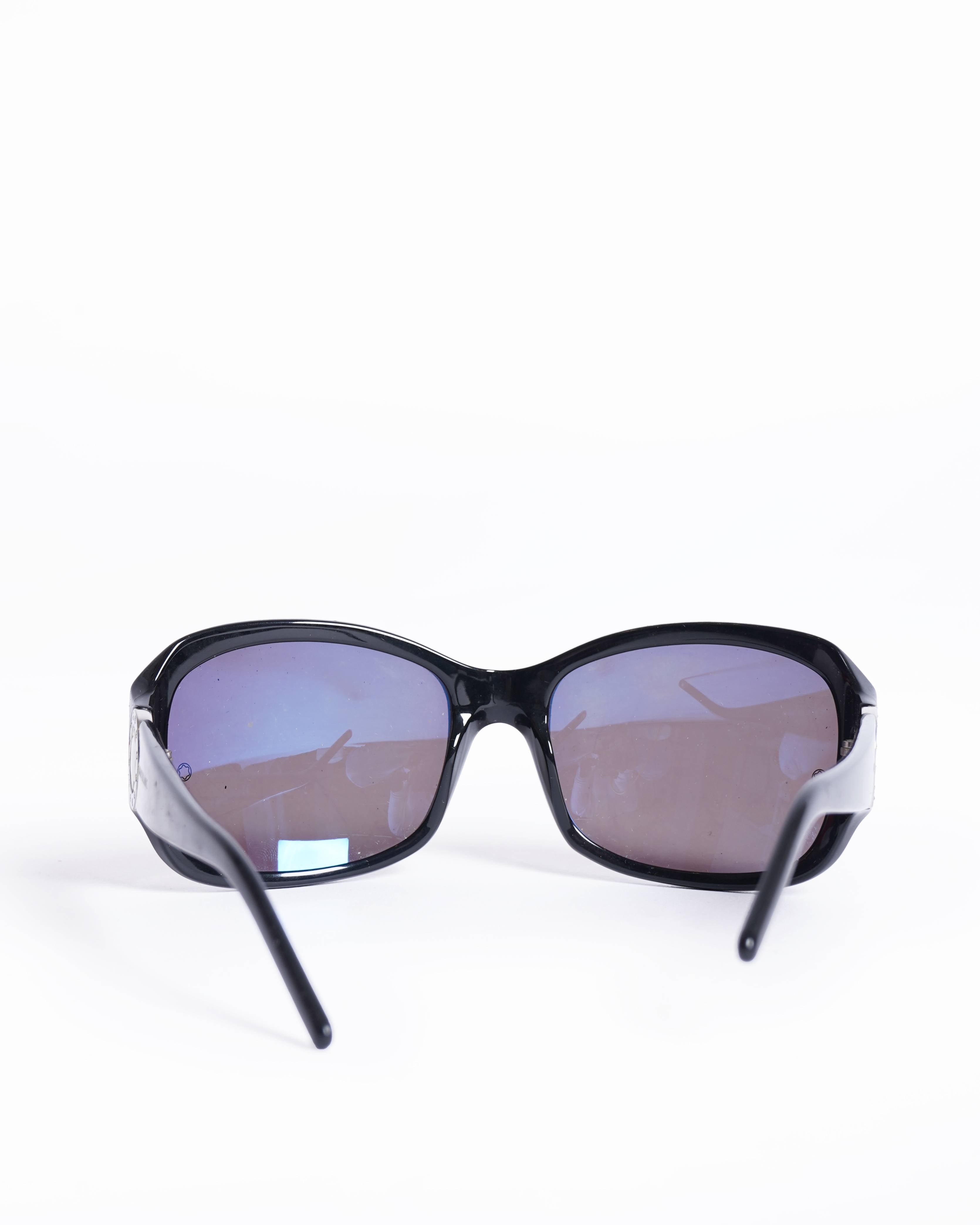Montblanc Women's Wide Frame Sunglasses