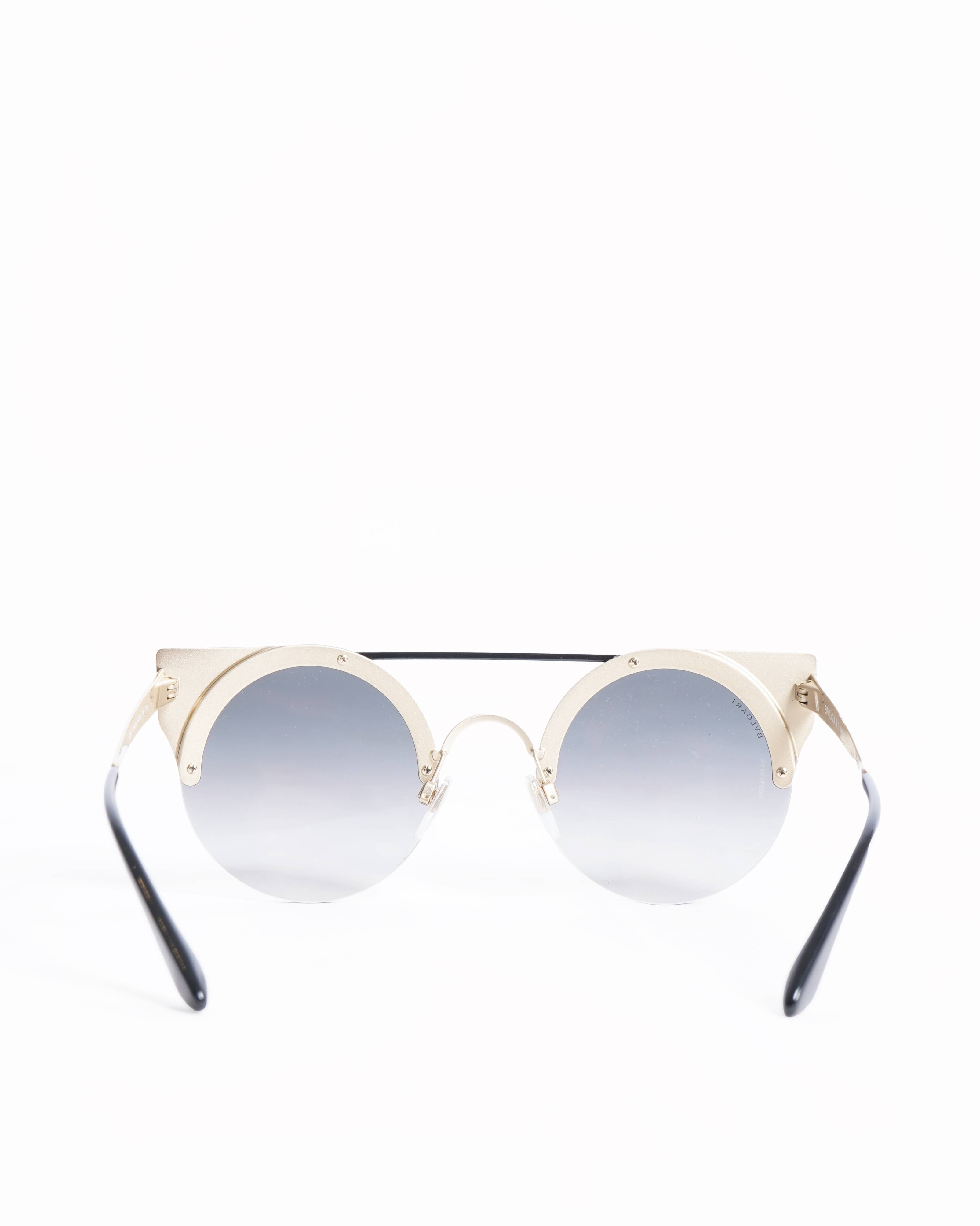 Bvlgari Women's Round Frame Sunglasses