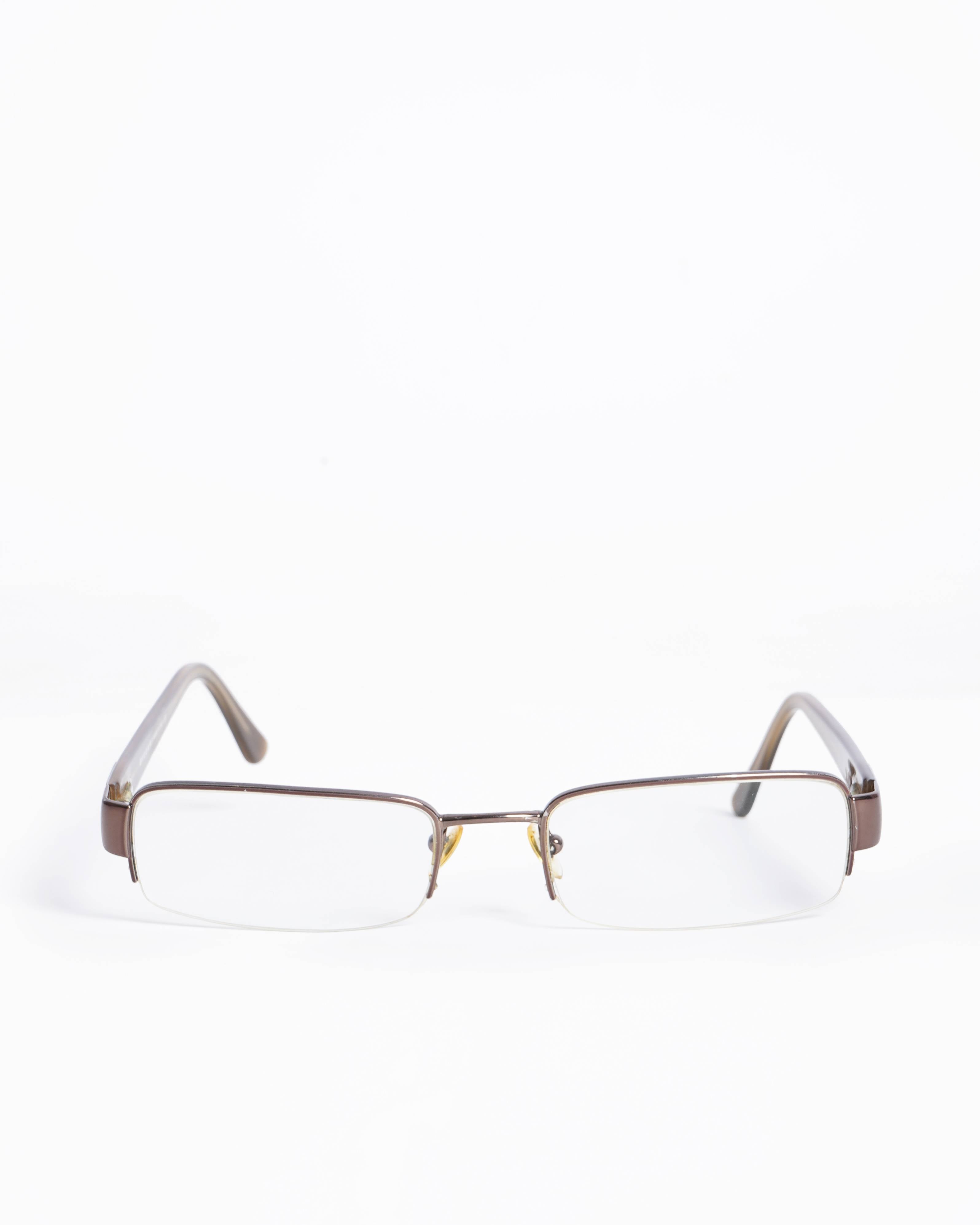 Bvlgari Semi-rimless Optical Eyeglasses