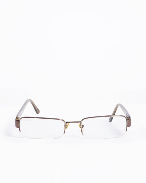 Bvlgari Semi-rimless Optical Eyeglasses