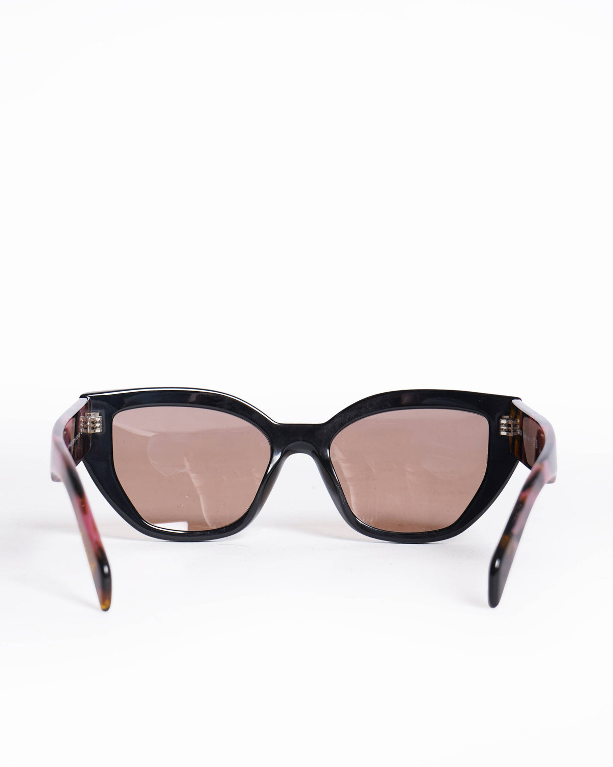 Prada Women’s Cat Eye Sunglasses in Pink & Black