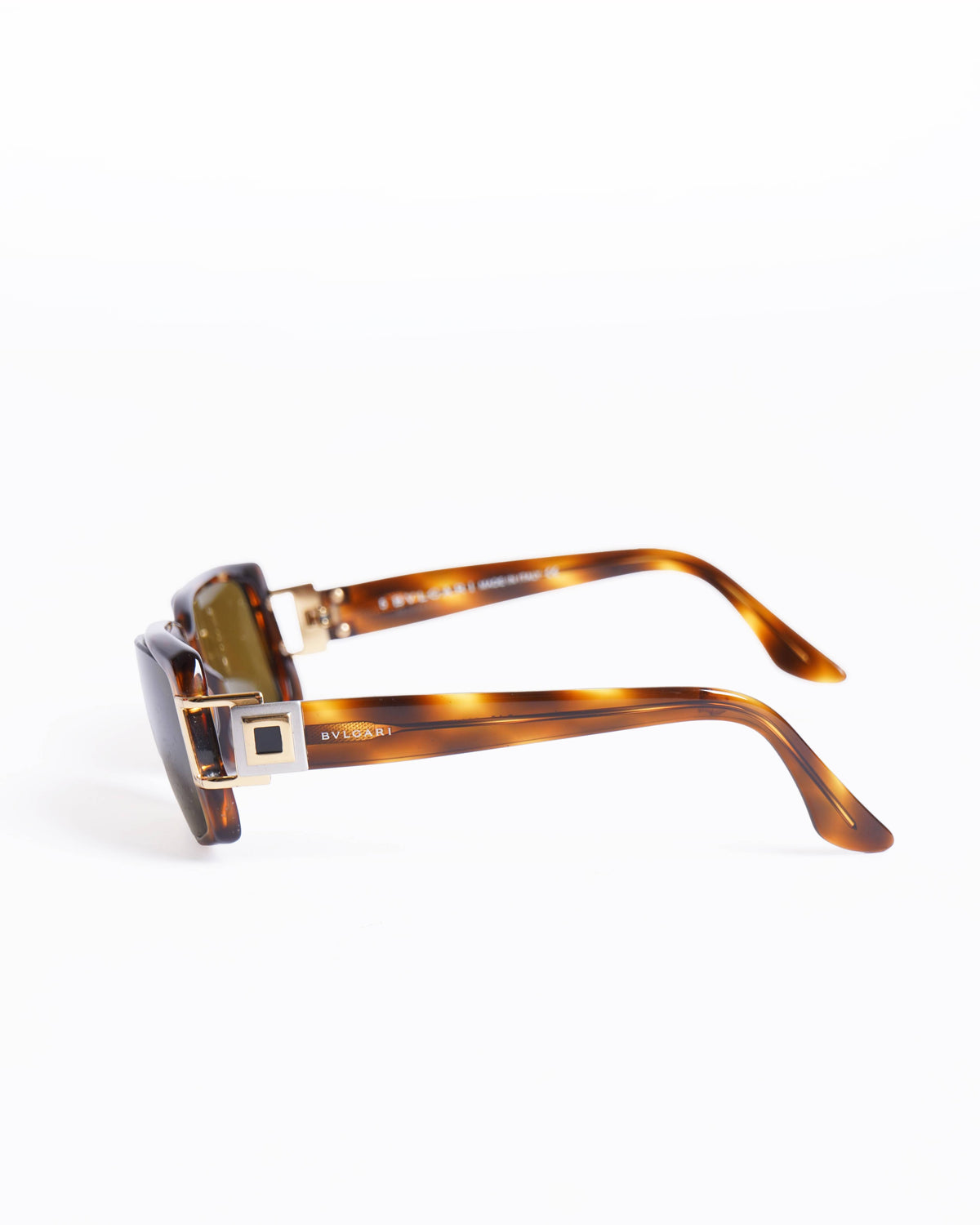 Bvlgari Women's Rectangular Sunglasses In Brown Frame