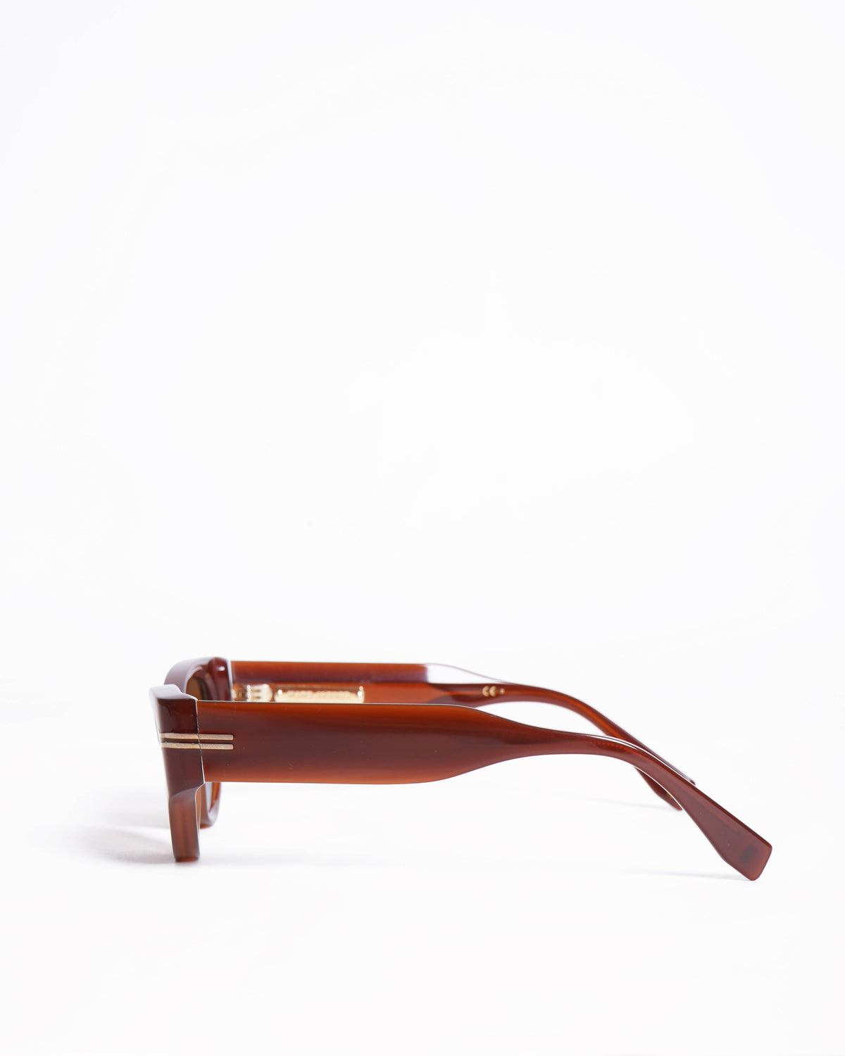 New Marc Jacobs brown acetate frame sunglasses