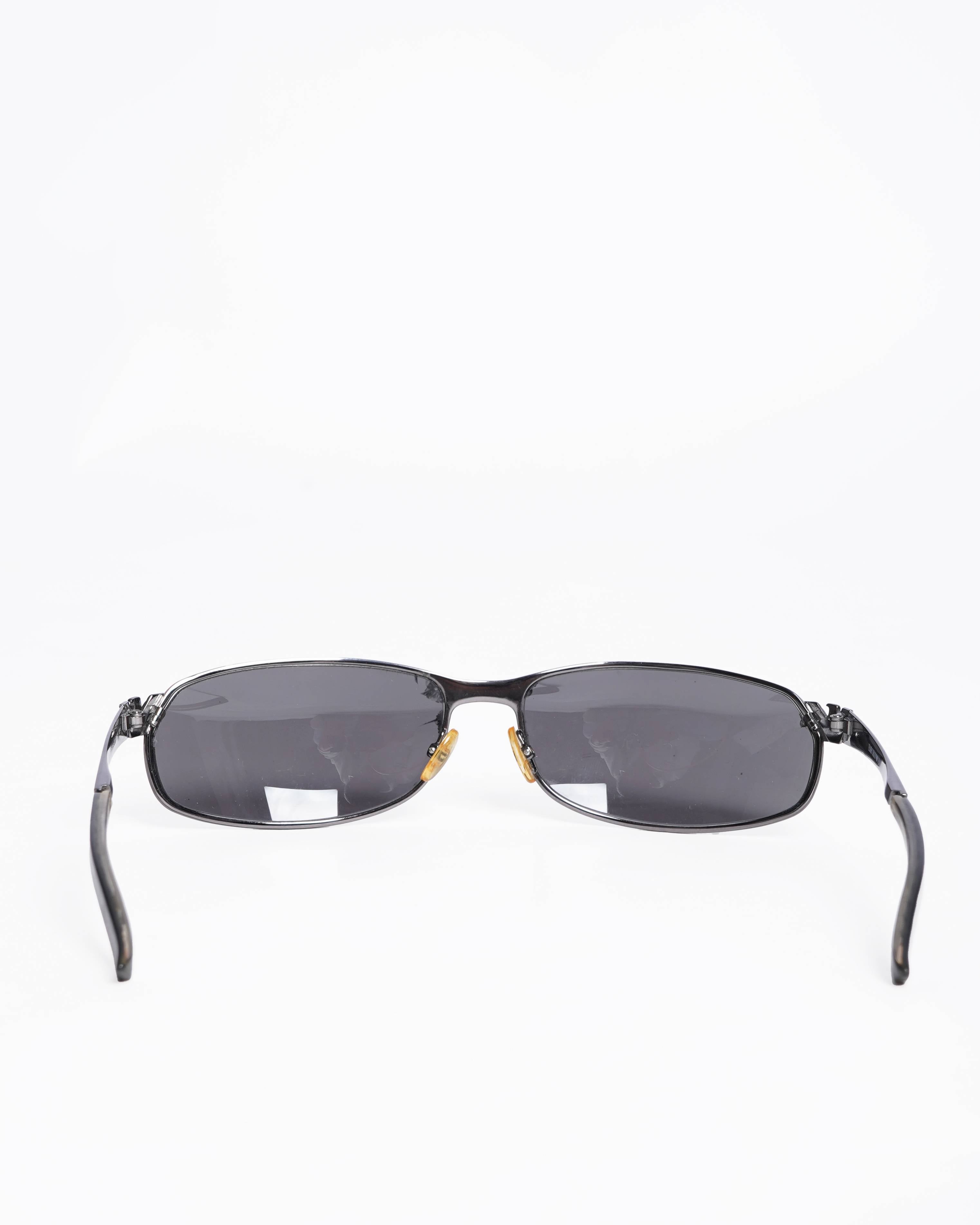 Emporio Armani Metal Frame Rectangular Sunglasses