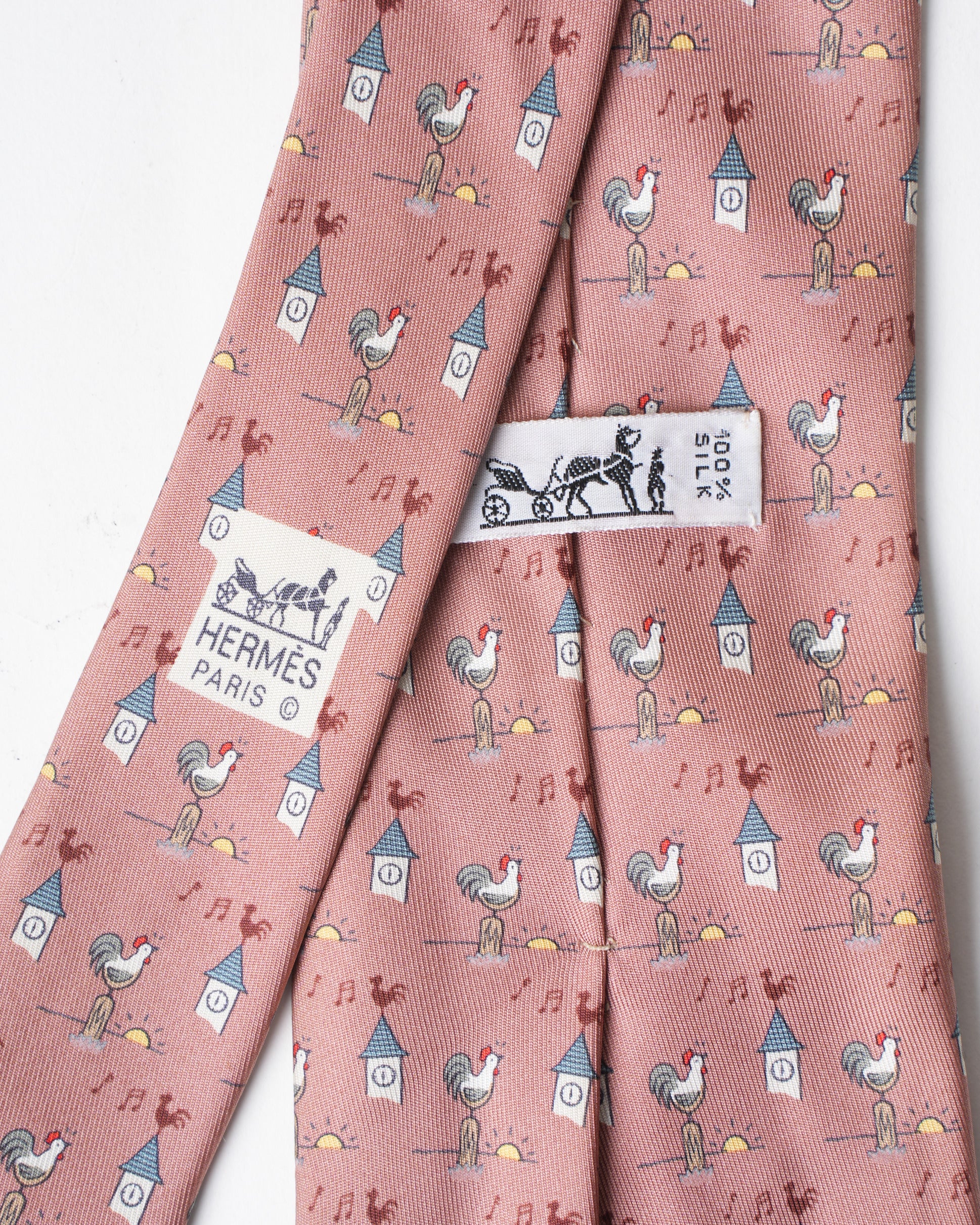 Hermes Wakeup Pastel Tie