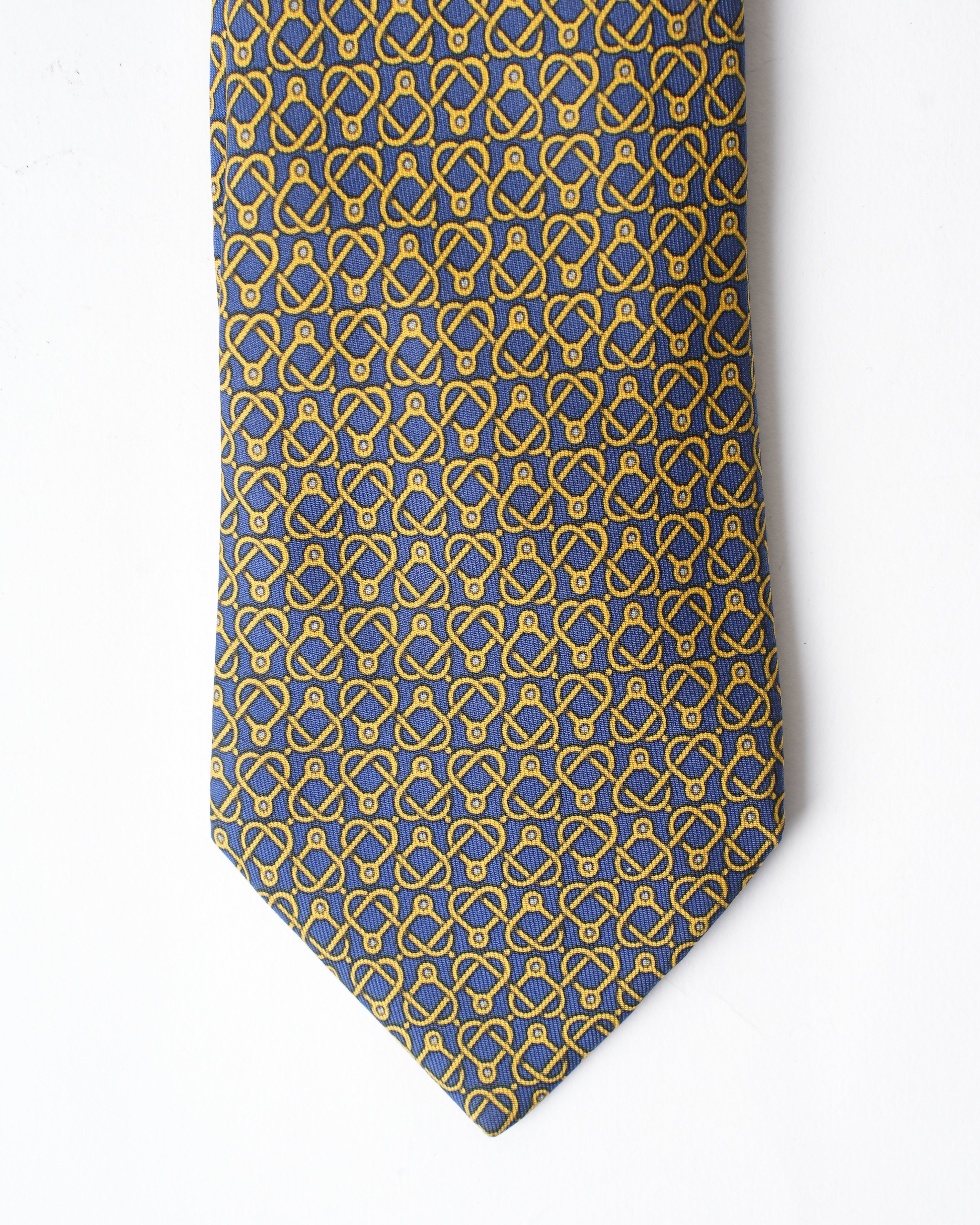 Hermes Green Lineup Heart Tie