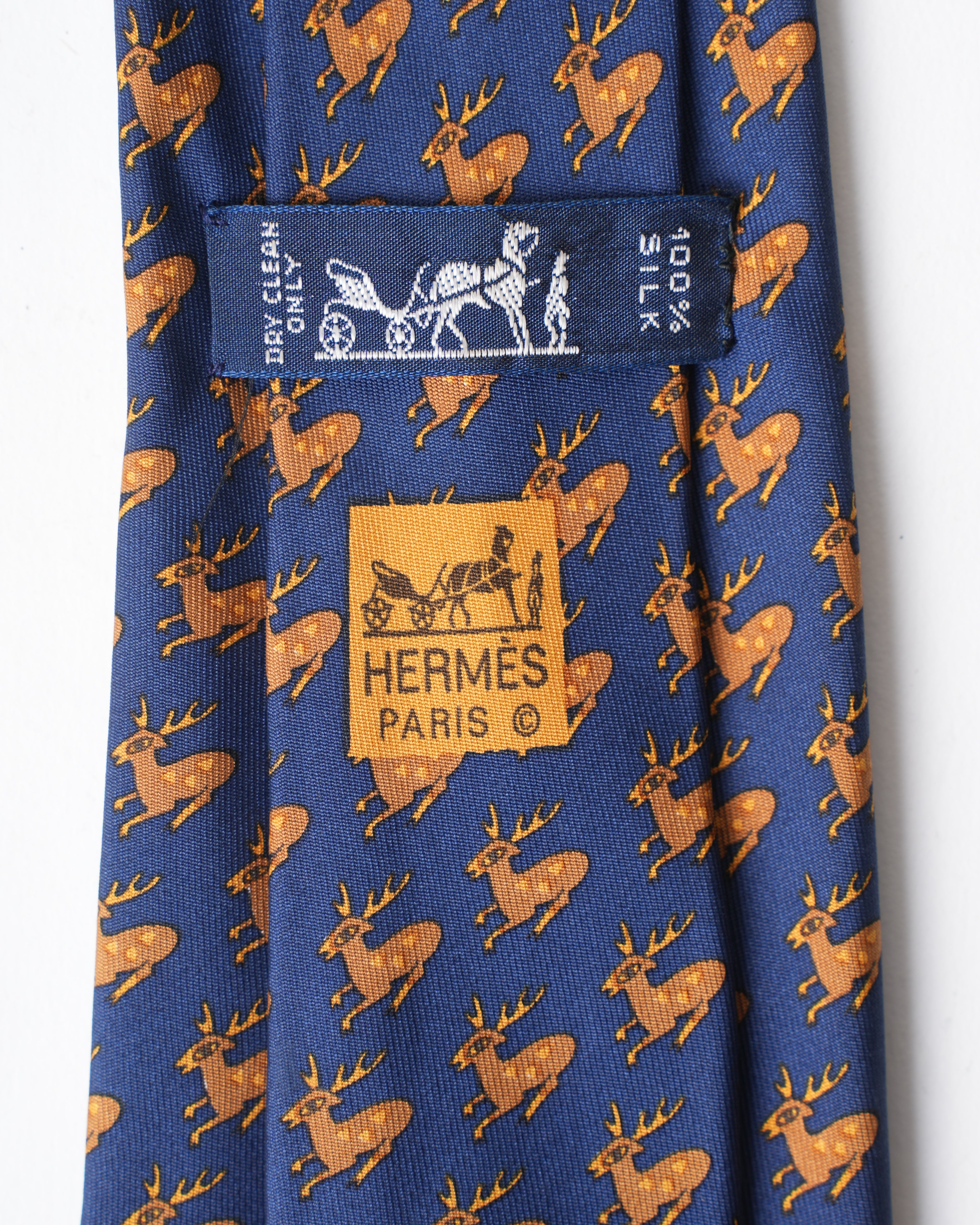 Hermes Reindeer On Blue