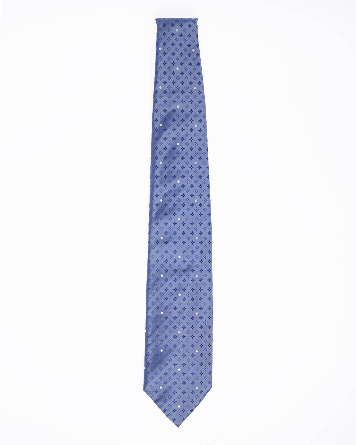 Louis Vuitton Classic Tie In Royal Blue
