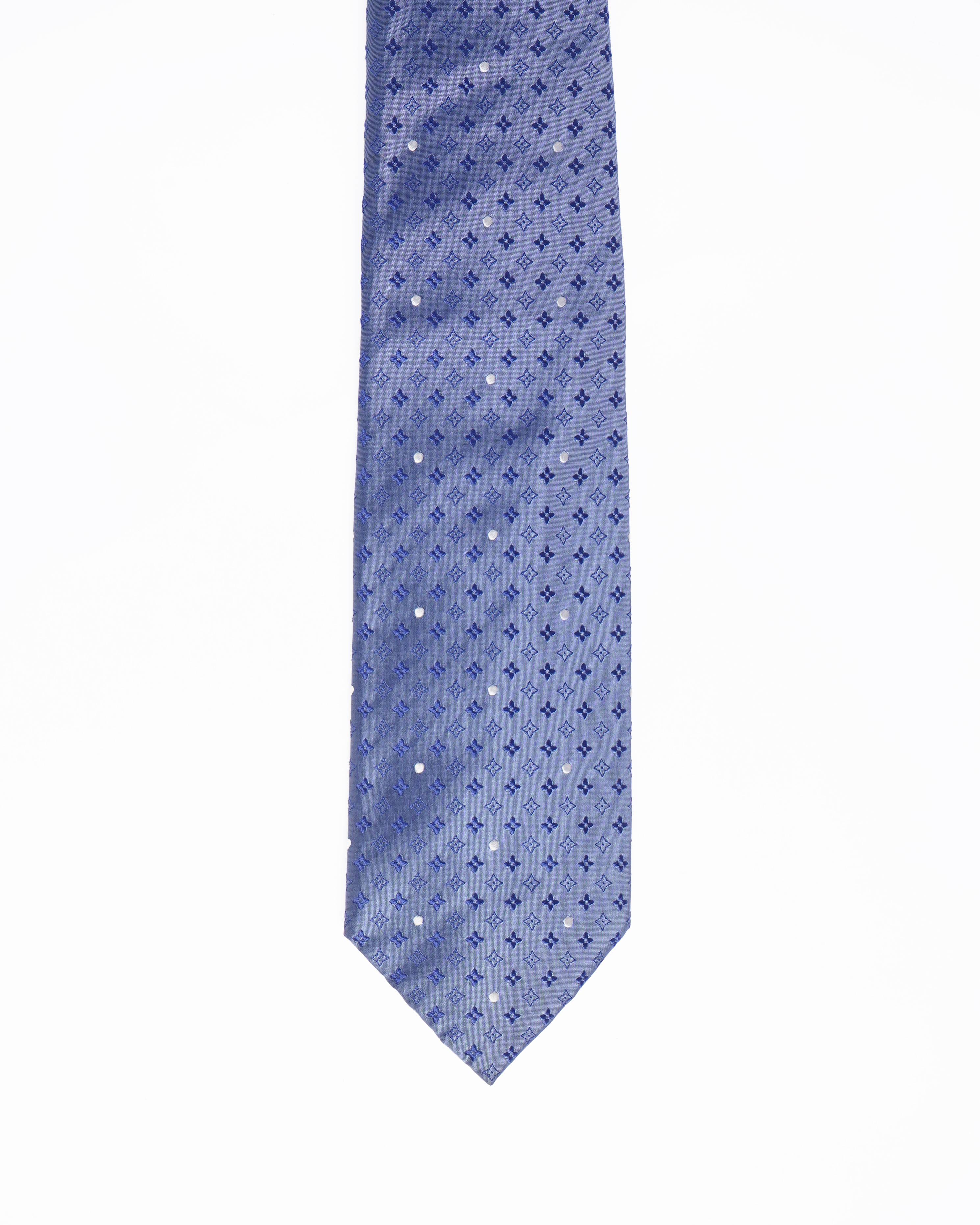Louis Vuitton Classic Tie In Royal Blue