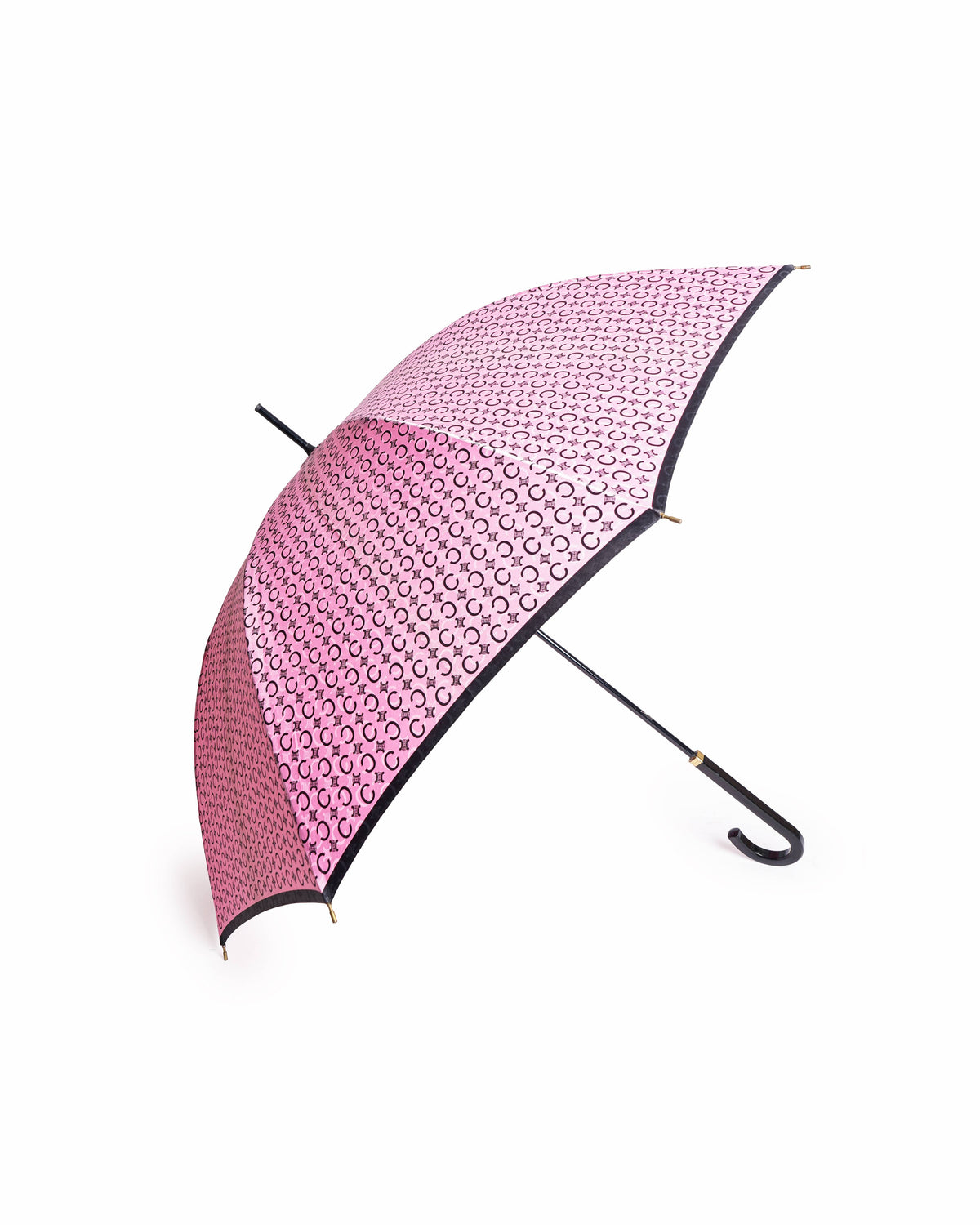 Celine pink monogram umbrella
