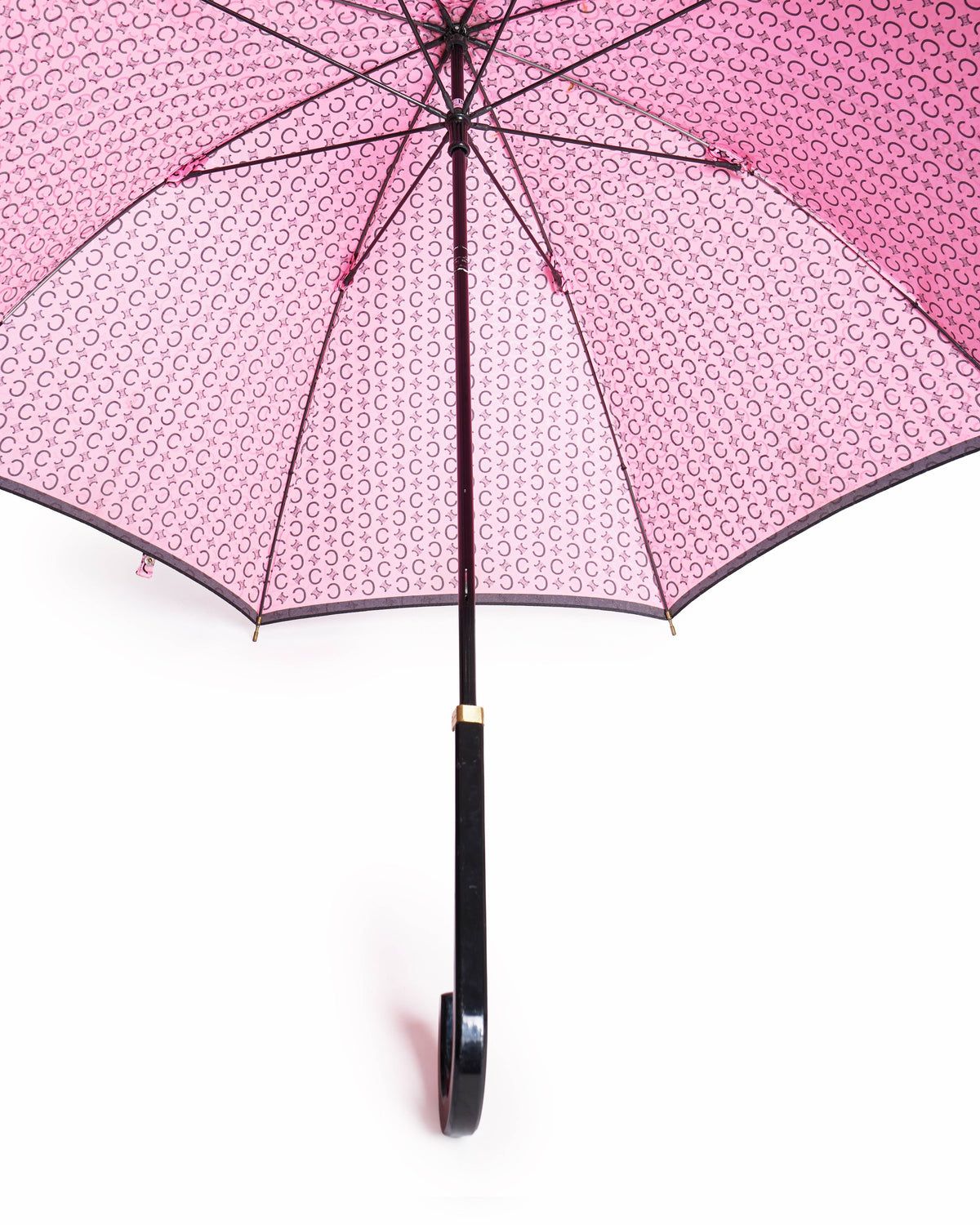 Celine pink monogram umbrella