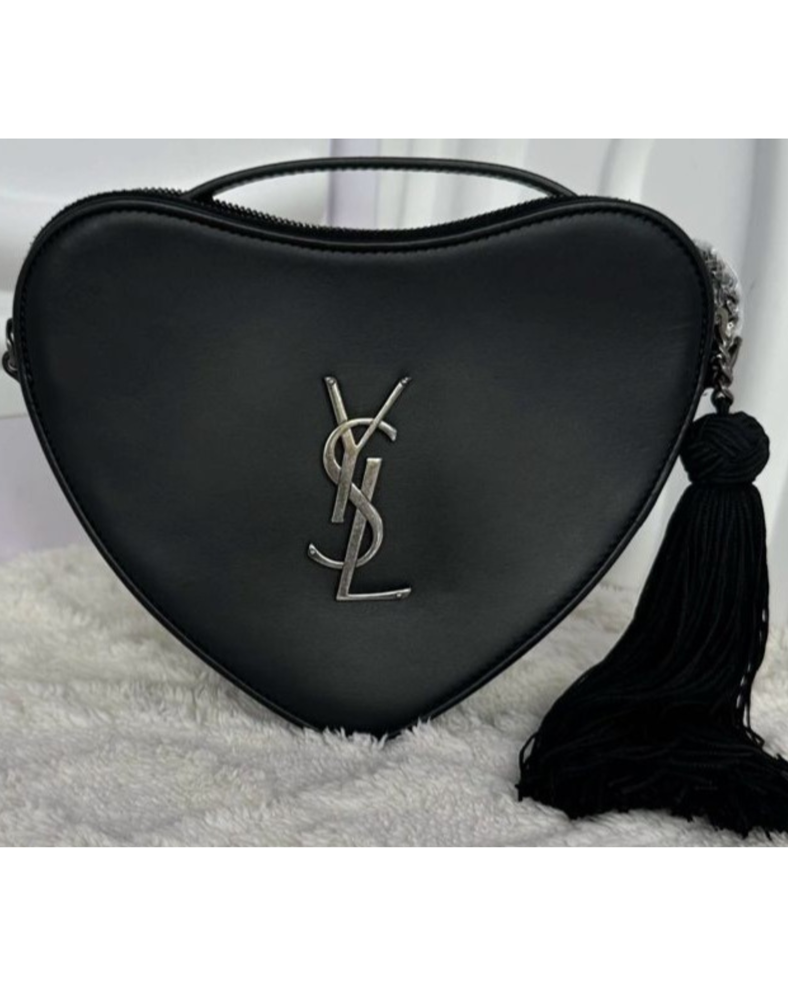 Saint Laurent Love Tassel Crossbody Bag