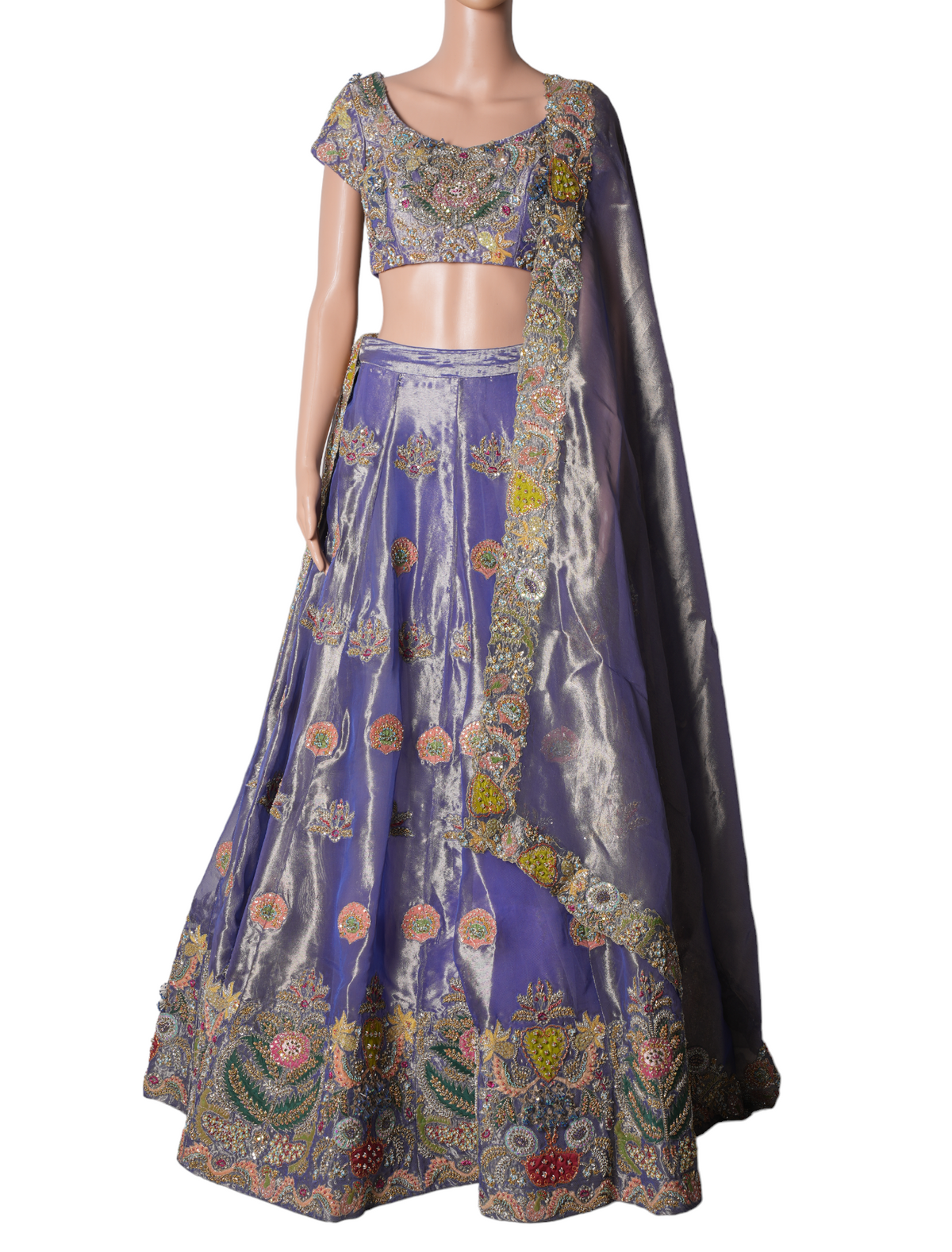 Aisha Rao Adhira Lehenga In Purple