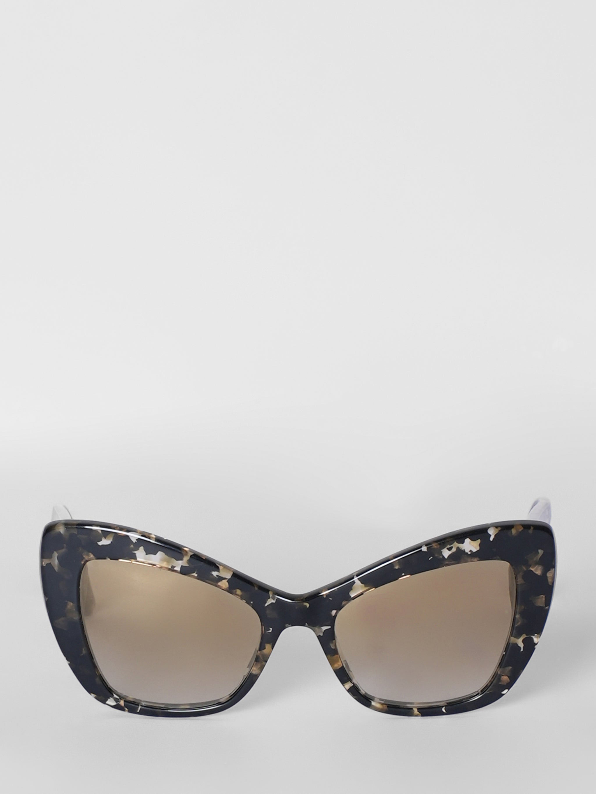 Dolce & Gabbana Marble Effect Cat's Eye Sunglasses