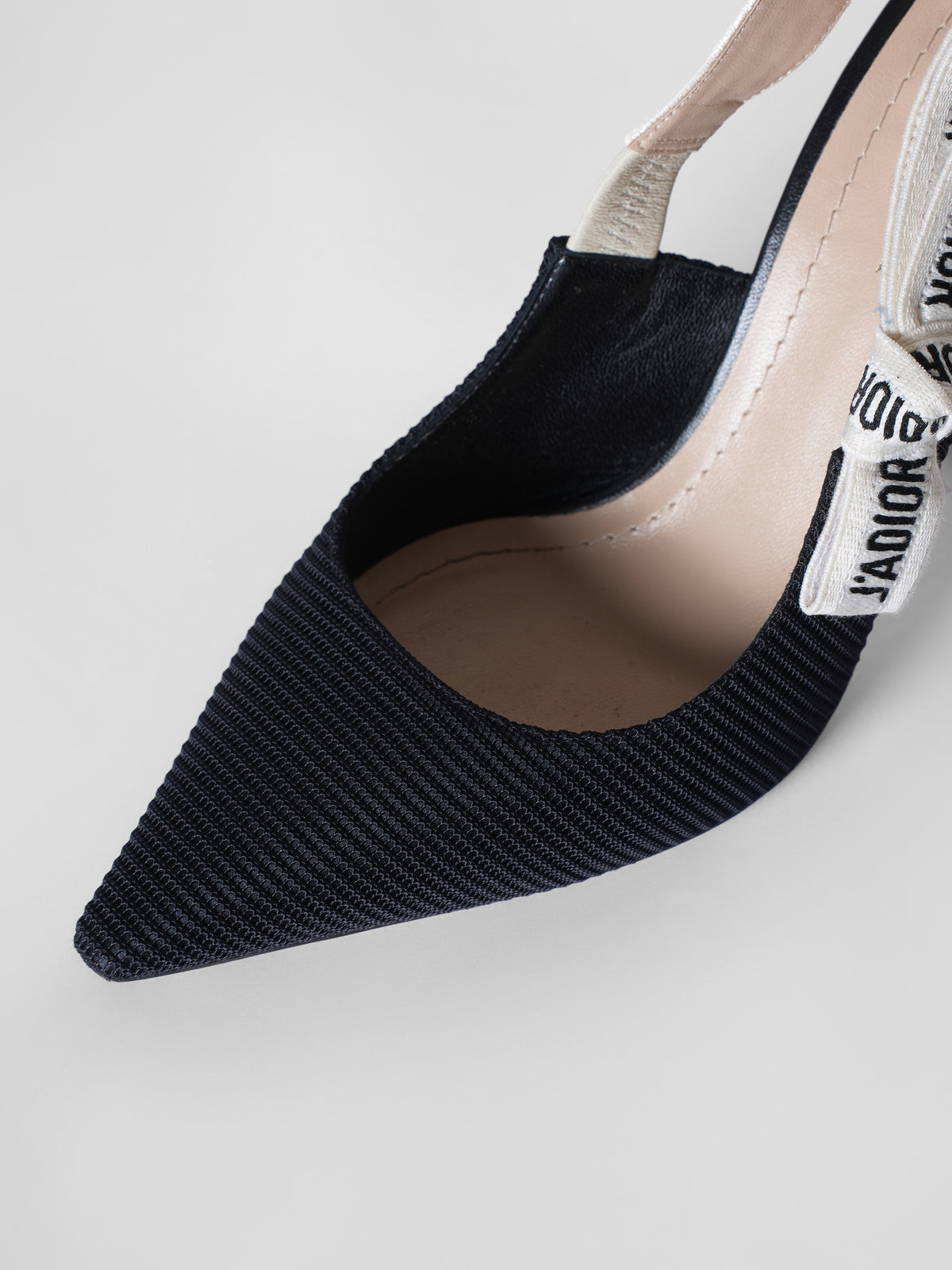 Dior J'Adior Black Slingback Pumps