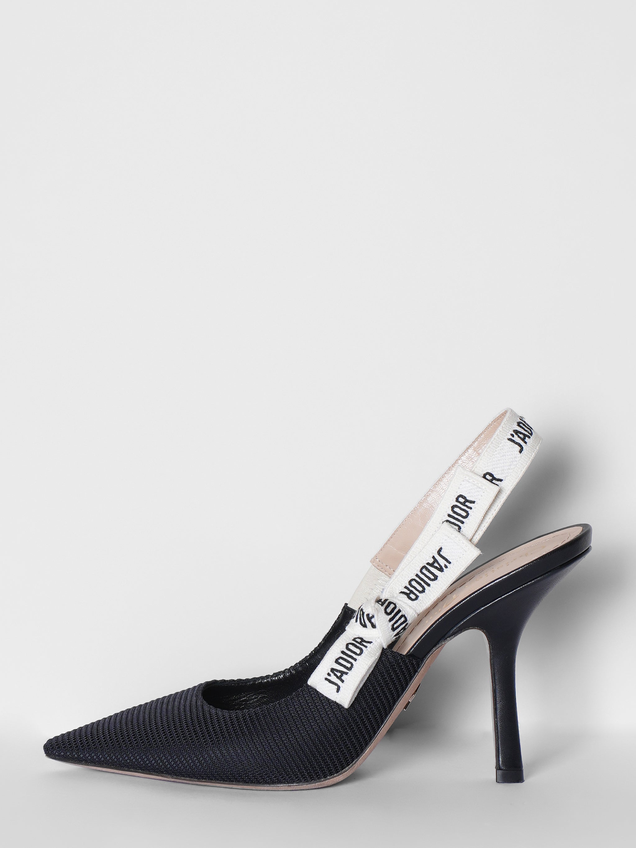 Dior J'Adior Black Slingback Pumps