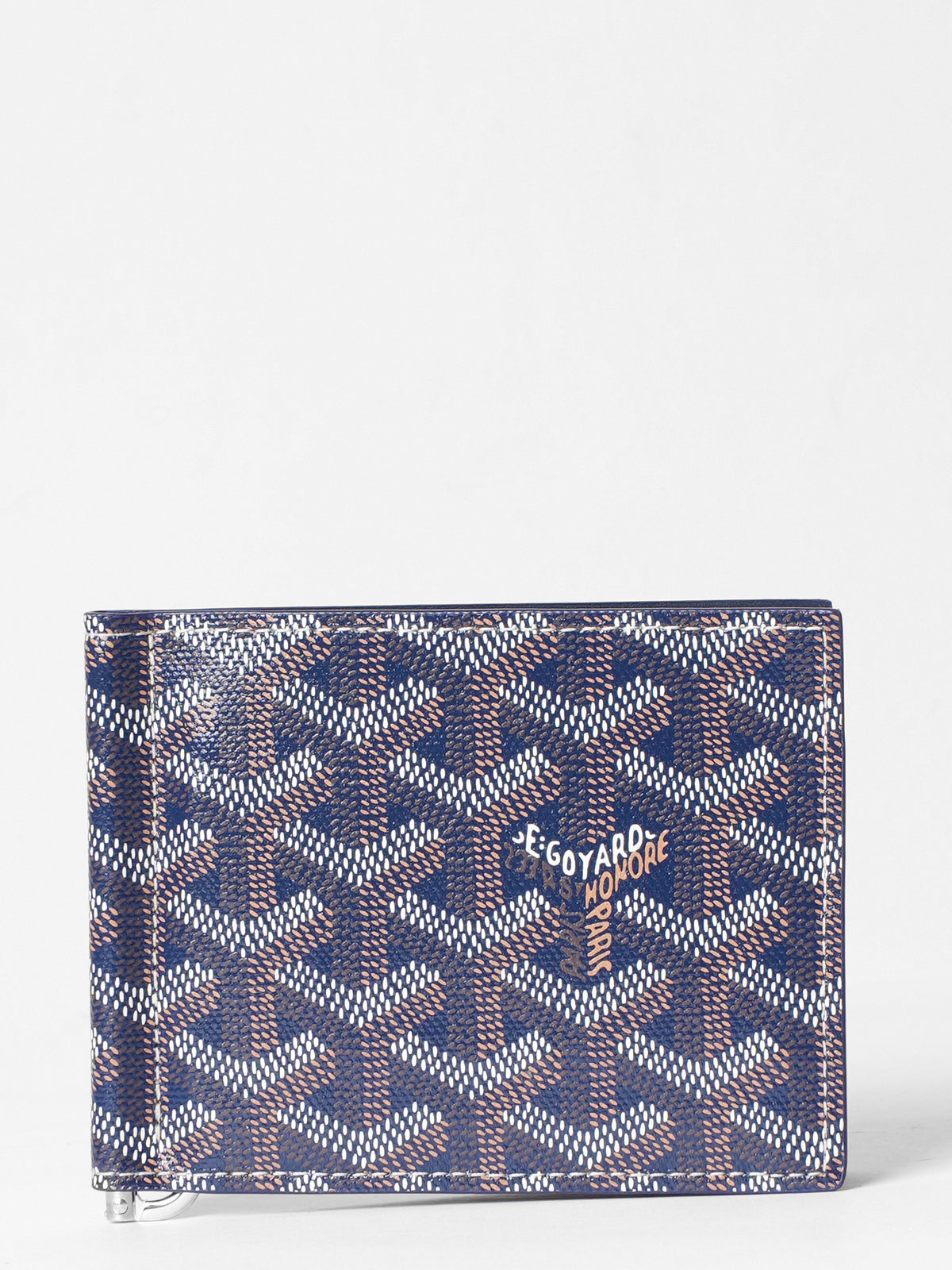 New Goyard Blue Wallet