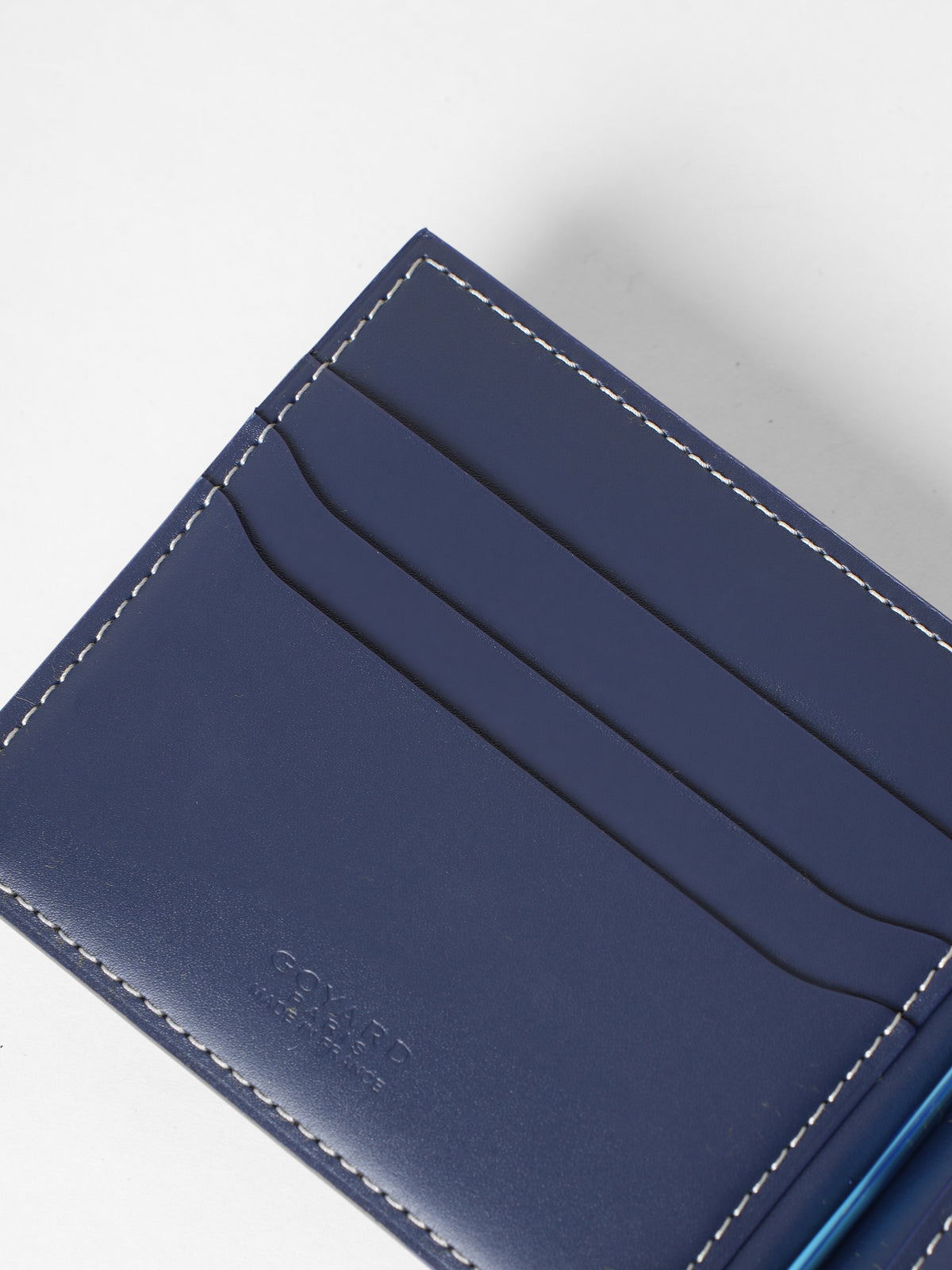New Goyard Blue Wallet