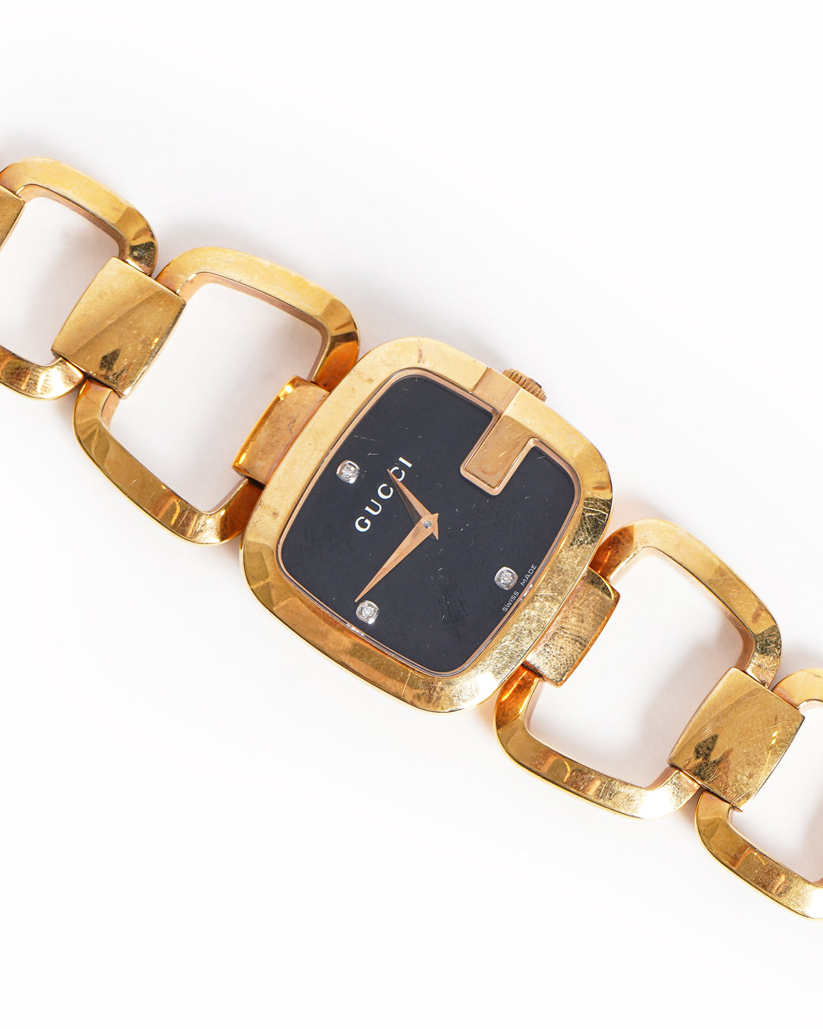 Gucci Diamond Dial Quartz Women's Watch