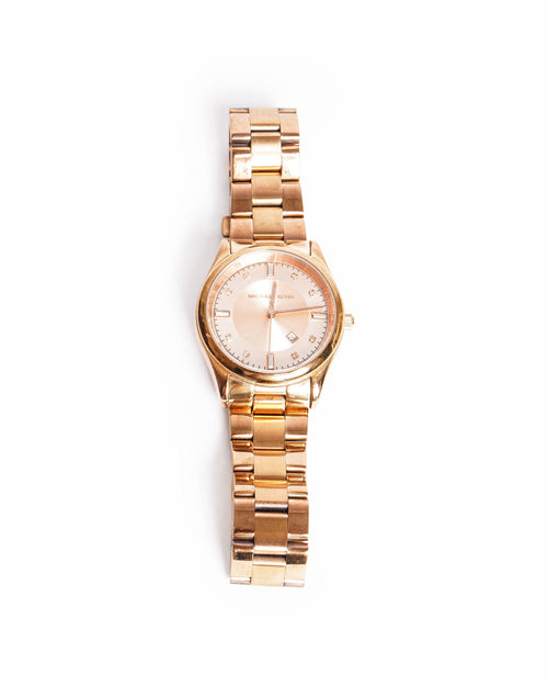 Michael Kprs Women's Rose Gold Tone Watch
